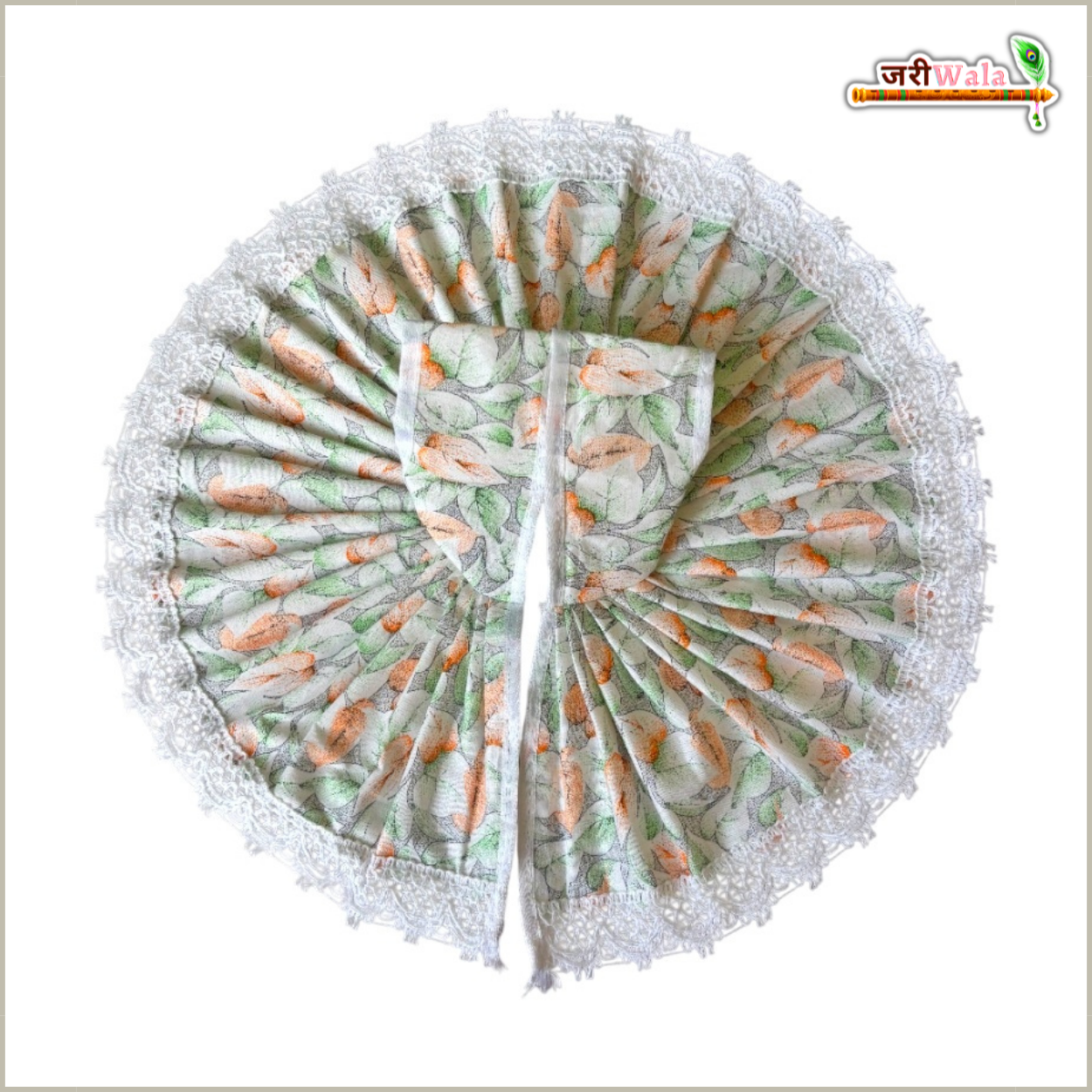 Handmade Multicolor Cotton Floral Print Laddu Gopal Poshak | Designer Kanha Ji Dress for Janmashtami | Fancy Bal Gopal Dress & Krishna Ji Poshak