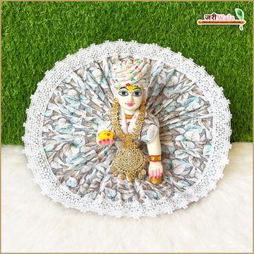 Handmade Multicolor Cotton Floral Print Laddu Gopal Poshak | Designer Kanha Ji Dress for Janmashtami | Fancy Bal Gopal Dress & Krishna Ji Poshak