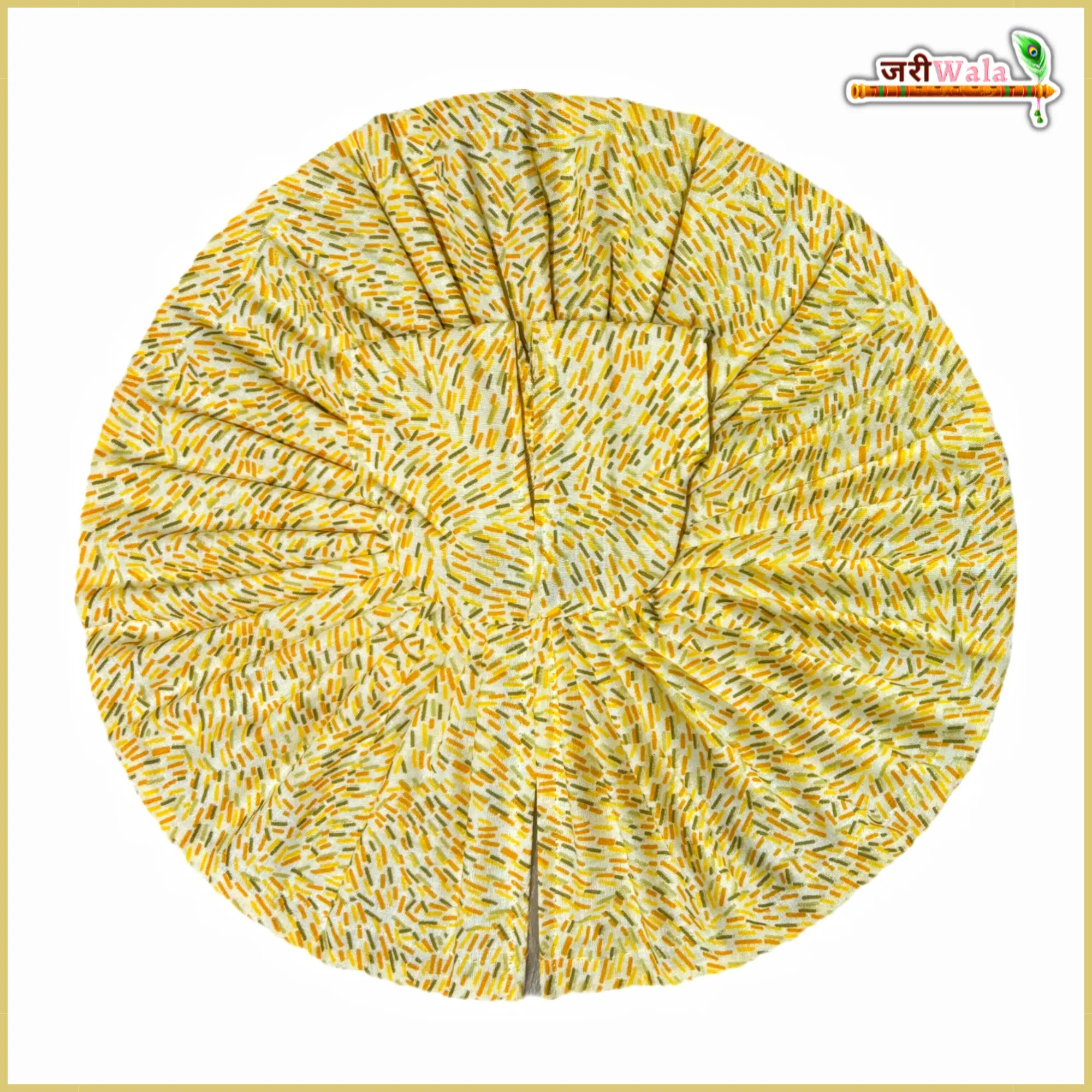 Handmade Coton Plain Lemon Laddu Gopal Dress - Designer Kanha Ji Poshak for Janmashtami, Fancy Bal Gopal Dress, Krishna Ji Outfit