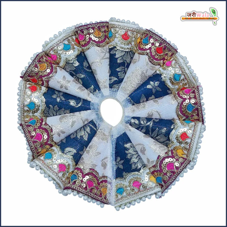 Handmade Multicolor Laddu Gopal Dress with Sita Moti Work | Designer Kanha Ji Poshak for Janmashtami | Fancy Bal Gopal & Krishna Ji Dress