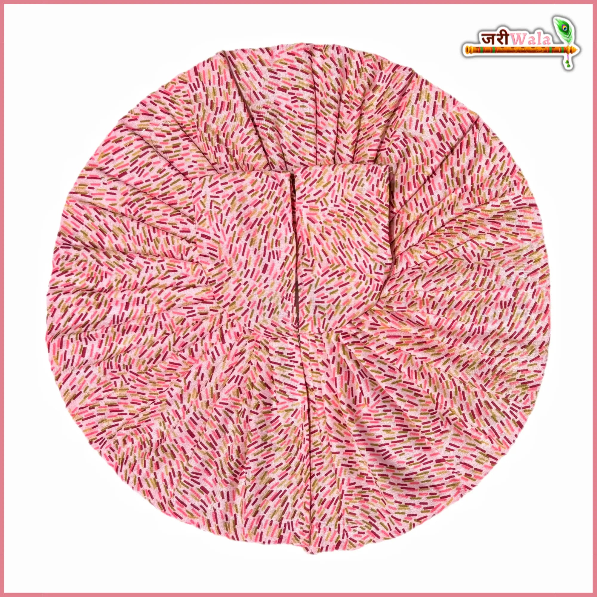 Handmade Baby Pink Laddu Gopal Poshak - Designer Kanha Ji Dress for Janmashtami | Fancy Bal Gopal Dress & Krishna Ji Poshak