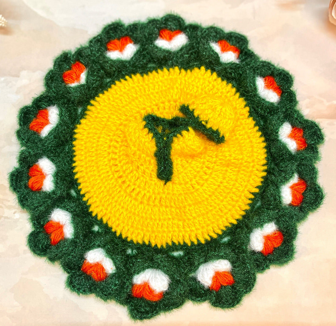 Handmade Green & Yellow Designer Laddu Gopal Dress - Fancy Kanha Ji Poshak for Janmashtami Celebrations | Bal Gopal & Krishna Ji Dress