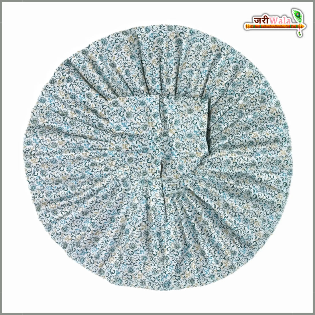 Handmade Coton Floral Print Laddu Gopal Poshak - Designer Bal Gopal Dress for Janmashtami, Fancy Kanha Ji Dress, Krishna Ji Poshak