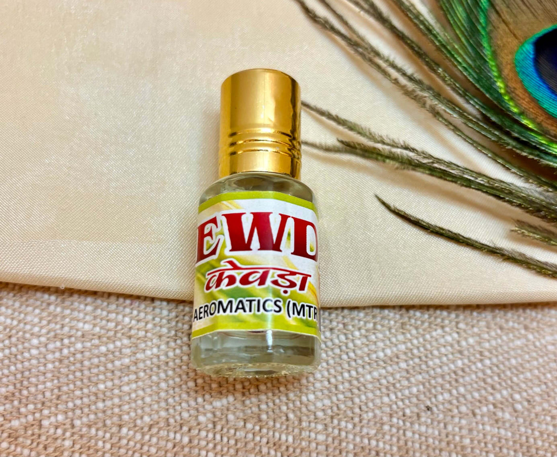 Handmade Kewda Attar for Laddu Gopal Ji - Perfect for Janmashtami, Bal Gopal Dress, Kanha Ji Poshak, and Designer Krishna Ji Dress