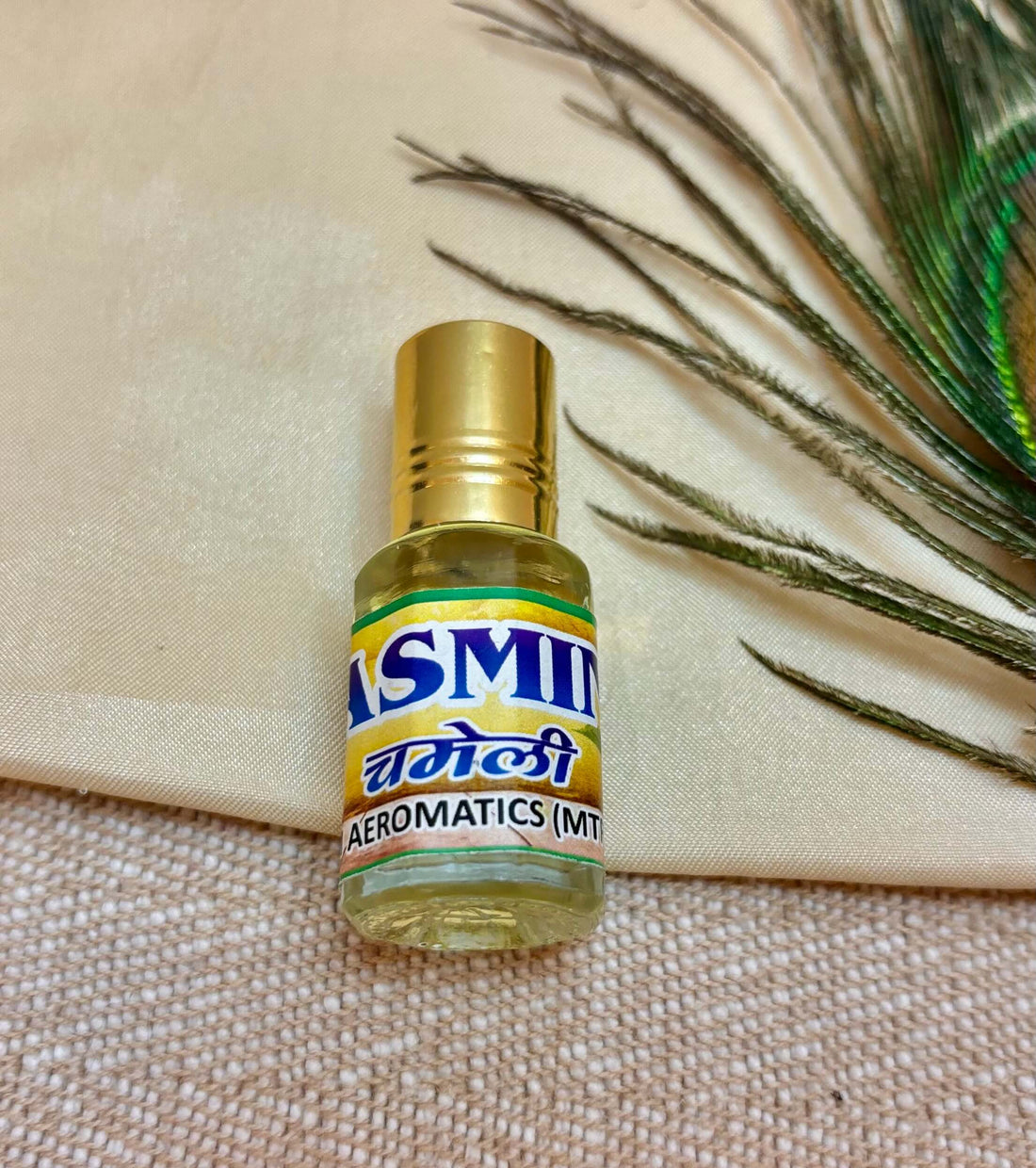 Handmade Jasmine Attar for Laddu Gopal Ji - Perfect for Janmashtami, Bal Gopal Dress, Kanha Ji Poshak, and Designer Fancy Dress