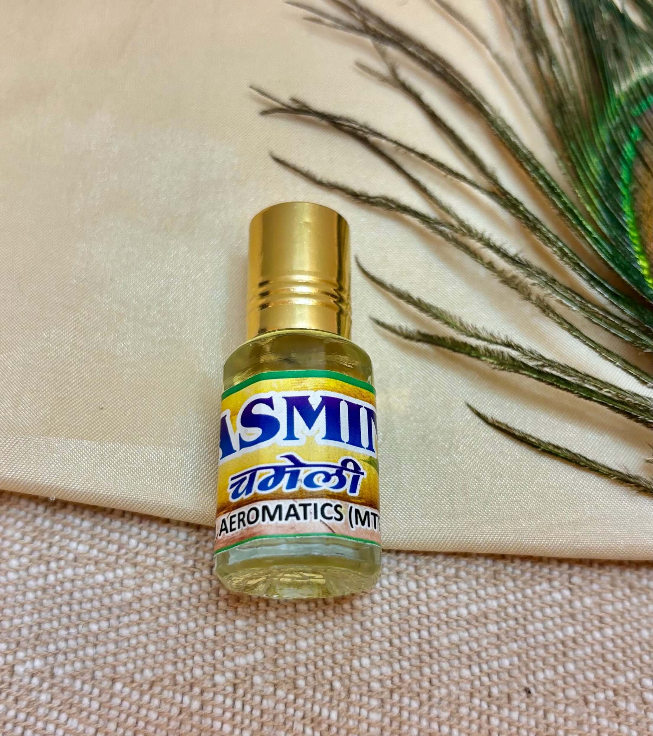 Handmade Jasmine Attar for Laddu Gopal Ji - Perfect for Janmashtami, Bal Gopal Dress, Kanha Ji Poshak, and Designer Fancy Dress
