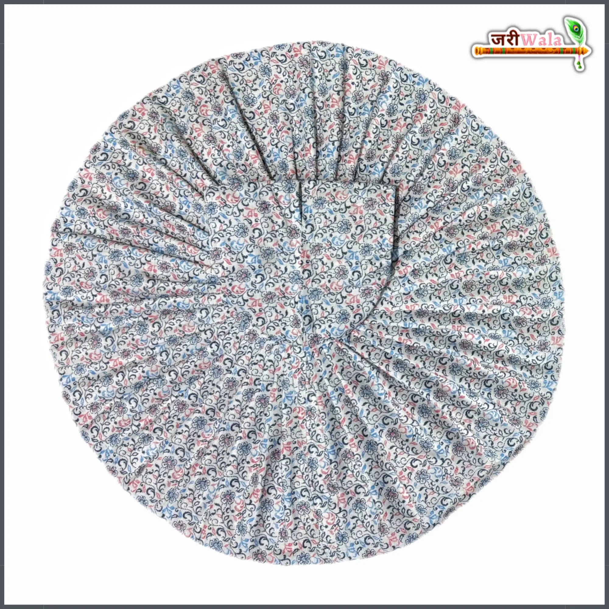 Handmade Coton Floral Print Laddu Gopal Dress - Designer Kanha Ji Poshak for Janmashtami, Fancy Bal Gopal Dress, Krishna Ji Outfit