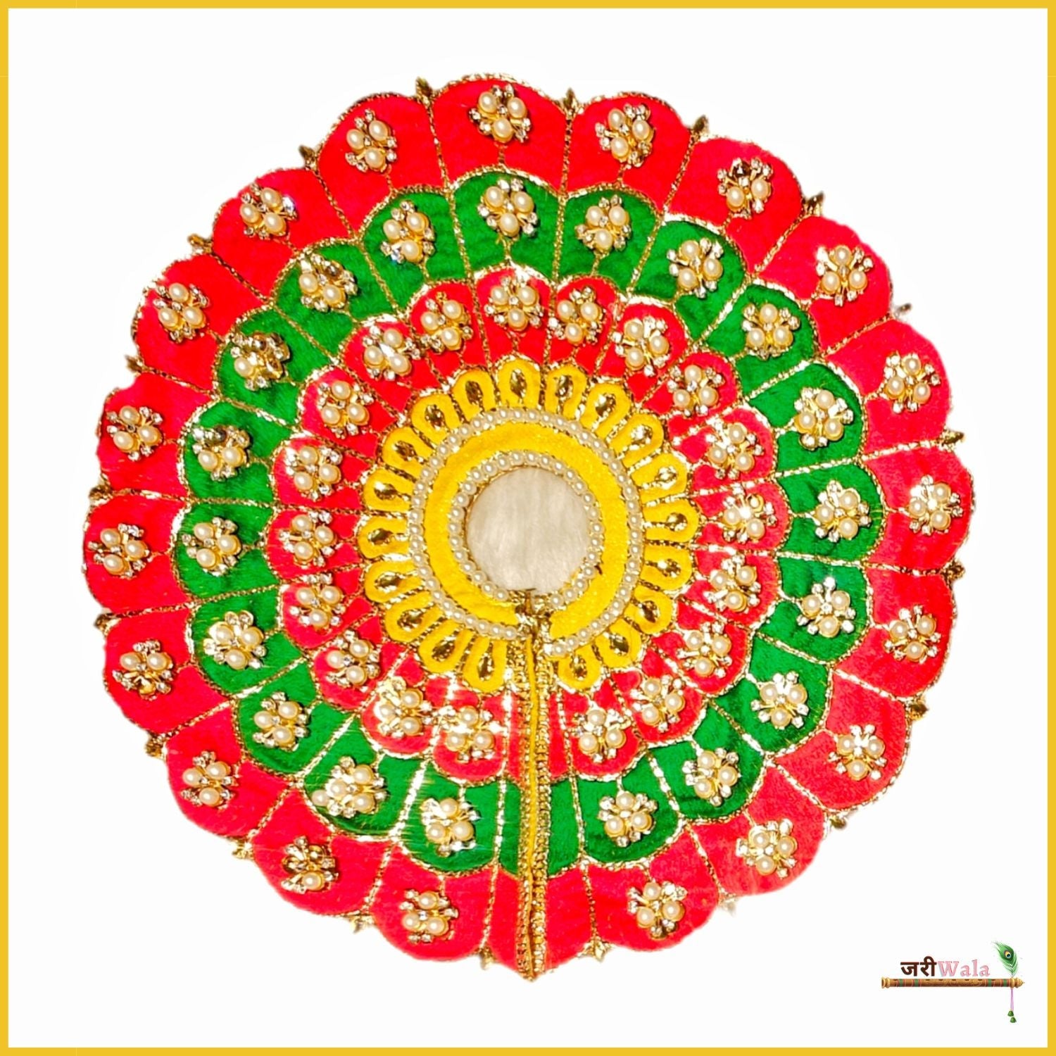 Handmade Multicolor Designer Laddu Gopal Dress | Fancy Kanha Ji Poshak for Janmashtami | Bal Gopal & Krishna Ji Dress