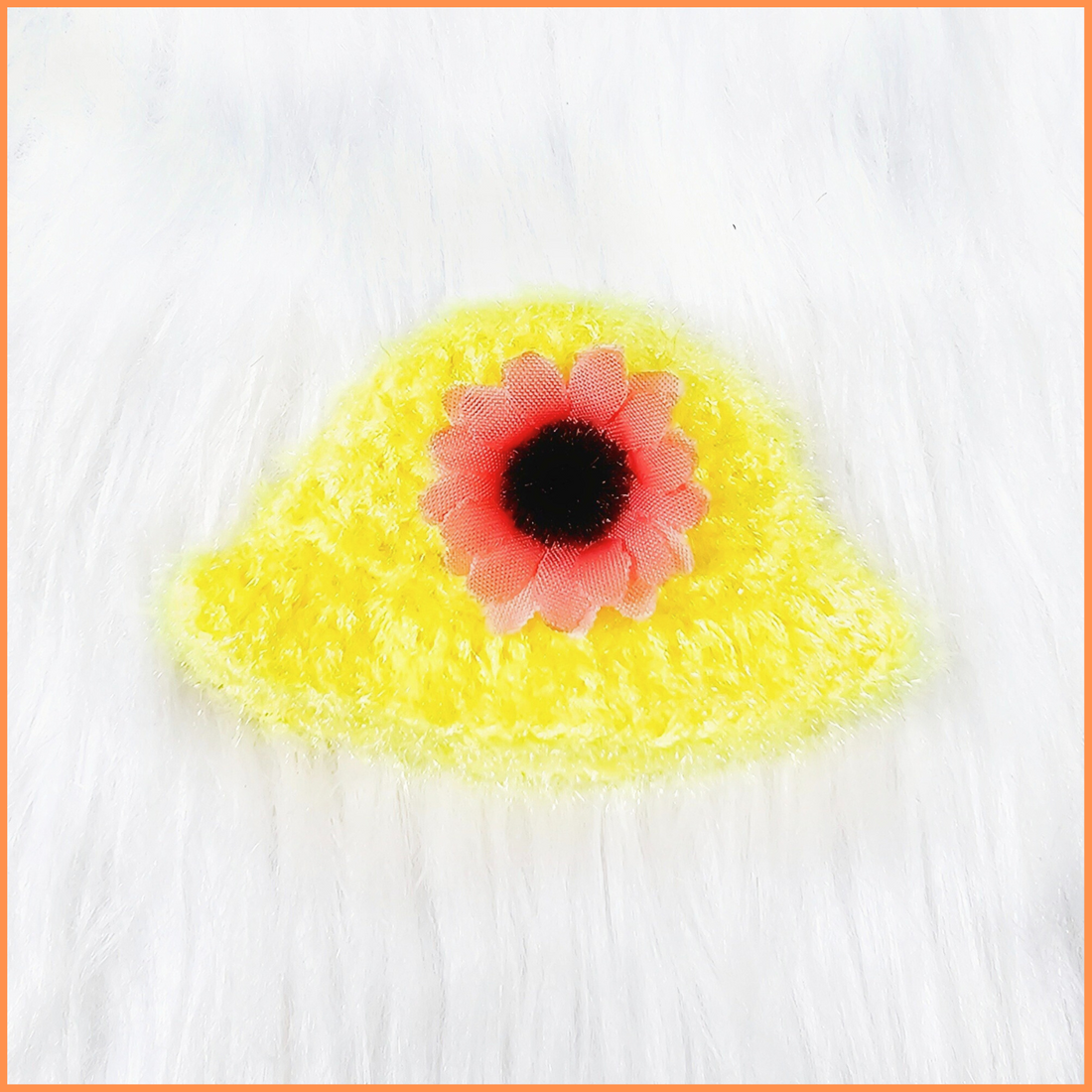 LG Woolen Cap Yellow & Purple