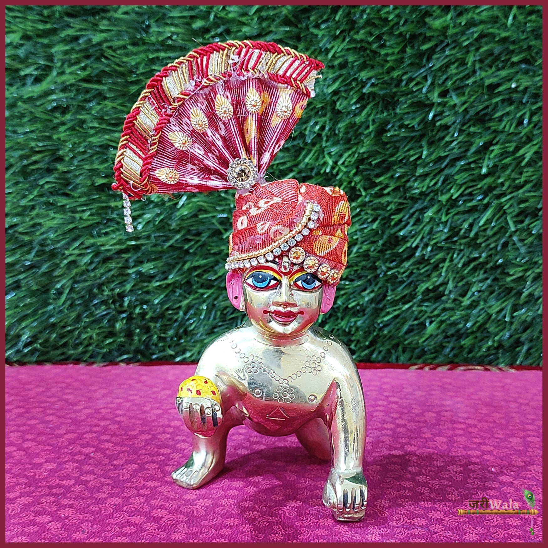 LG Pagdi Bandhej Red