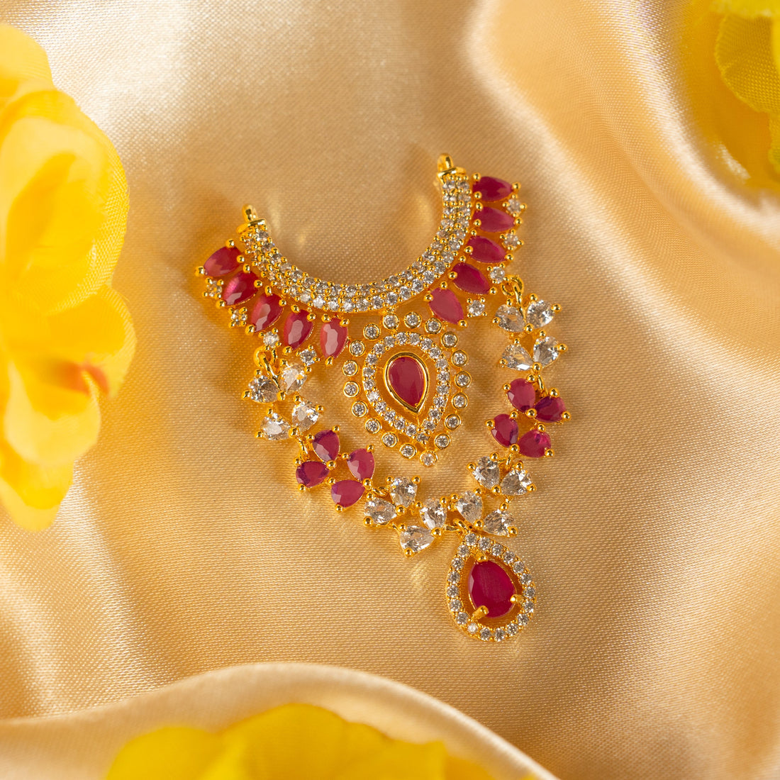 Handmade Designer Ratnanjali Necklace for Laddu Gopal Dress | Fancy Kanha Ji Poshak & Bal Gopal Dress for Janmashtami Celebrations