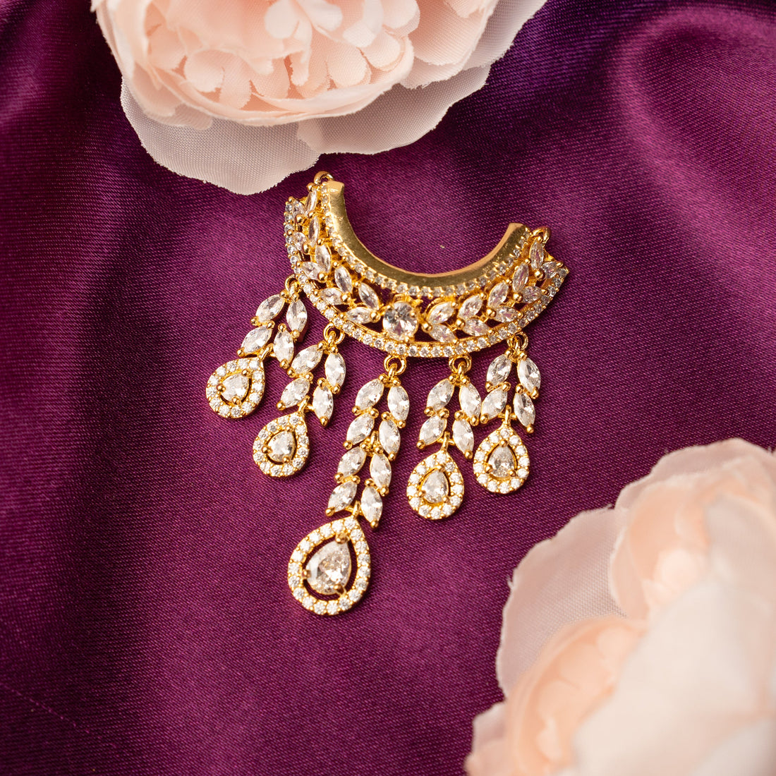 Handmade Vasundhara Necklace - Designer Laddu Gopal Dress, Fancy Kanha Ji Poshak for Janmashtami, Bal Gopal & Krishna Ji Dress
