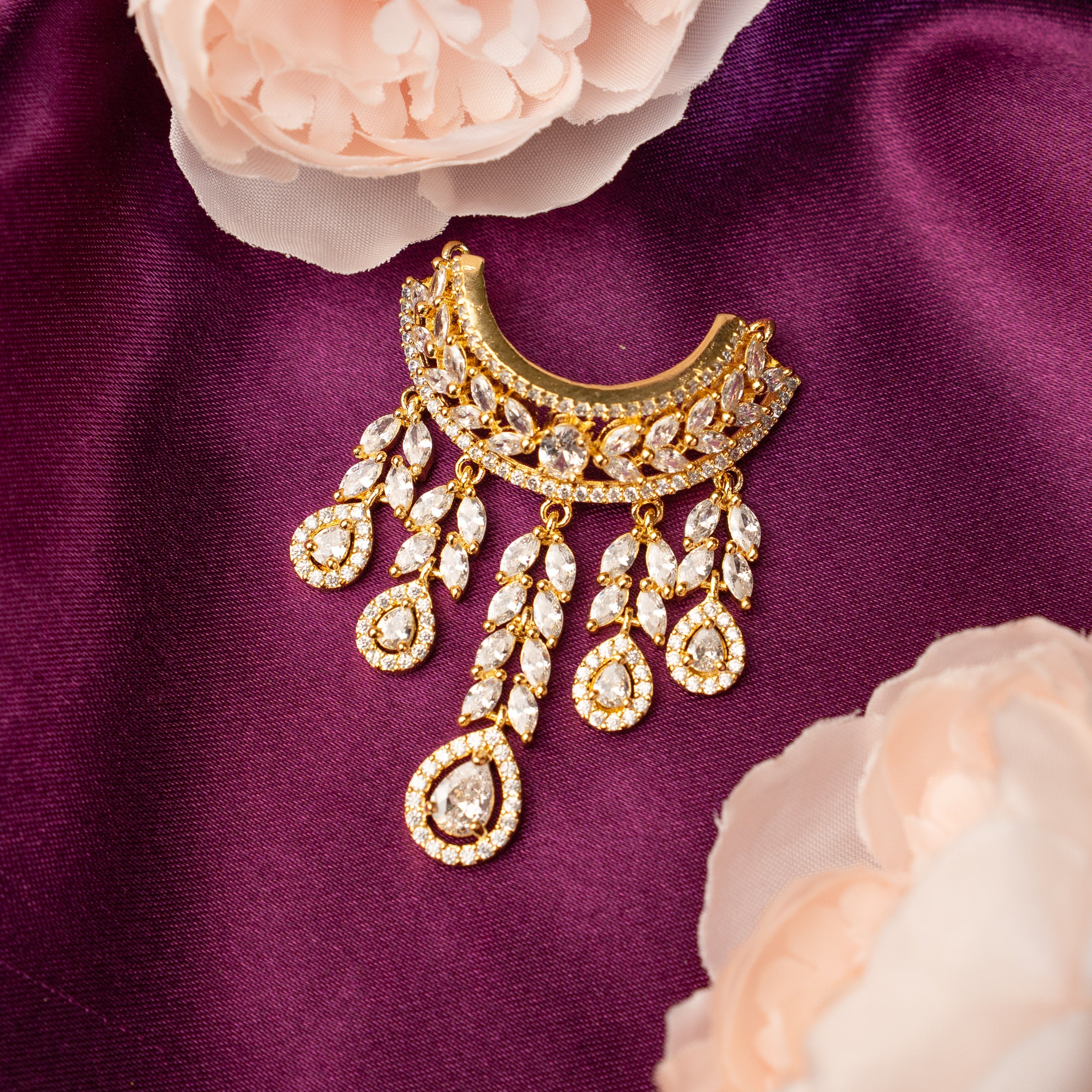 Handmade Vasundhara Necklace - Designer Laddu Gopal Dress, Fancy Kanha Ji Poshak for Janmashtami, Bal Gopal & Krishna Ji Dress