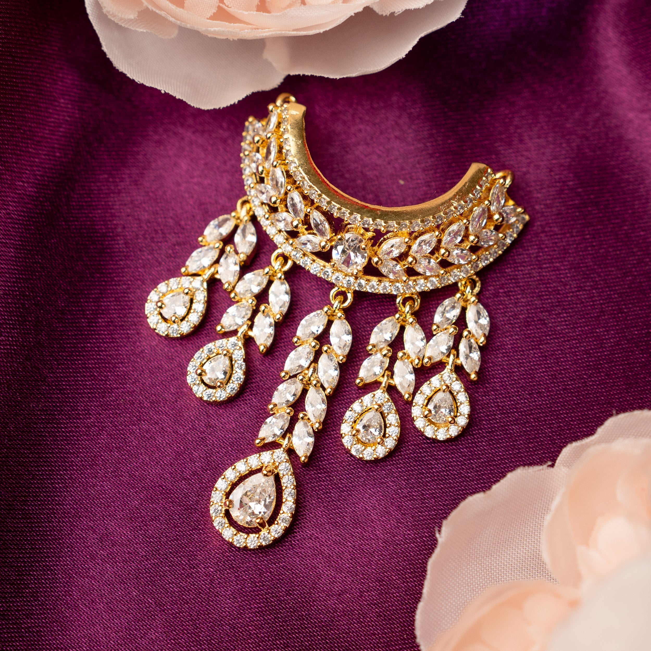Handmade Vasundhara Necklace - Designer Laddu Gopal Dress, Fancy Kanha Ji Poshak for Janmashtami, Bal Gopal & Krishna Ji Dress