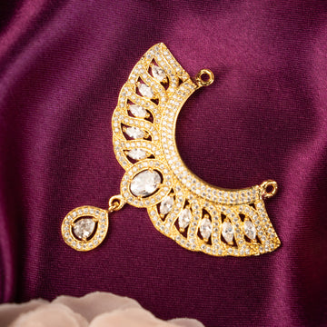 Handmade Manichandra Necklace for Laddu Gopal Dress - Designer Kanha Ji Poshak & Bal Gopal Dress for Janmashtami Festival