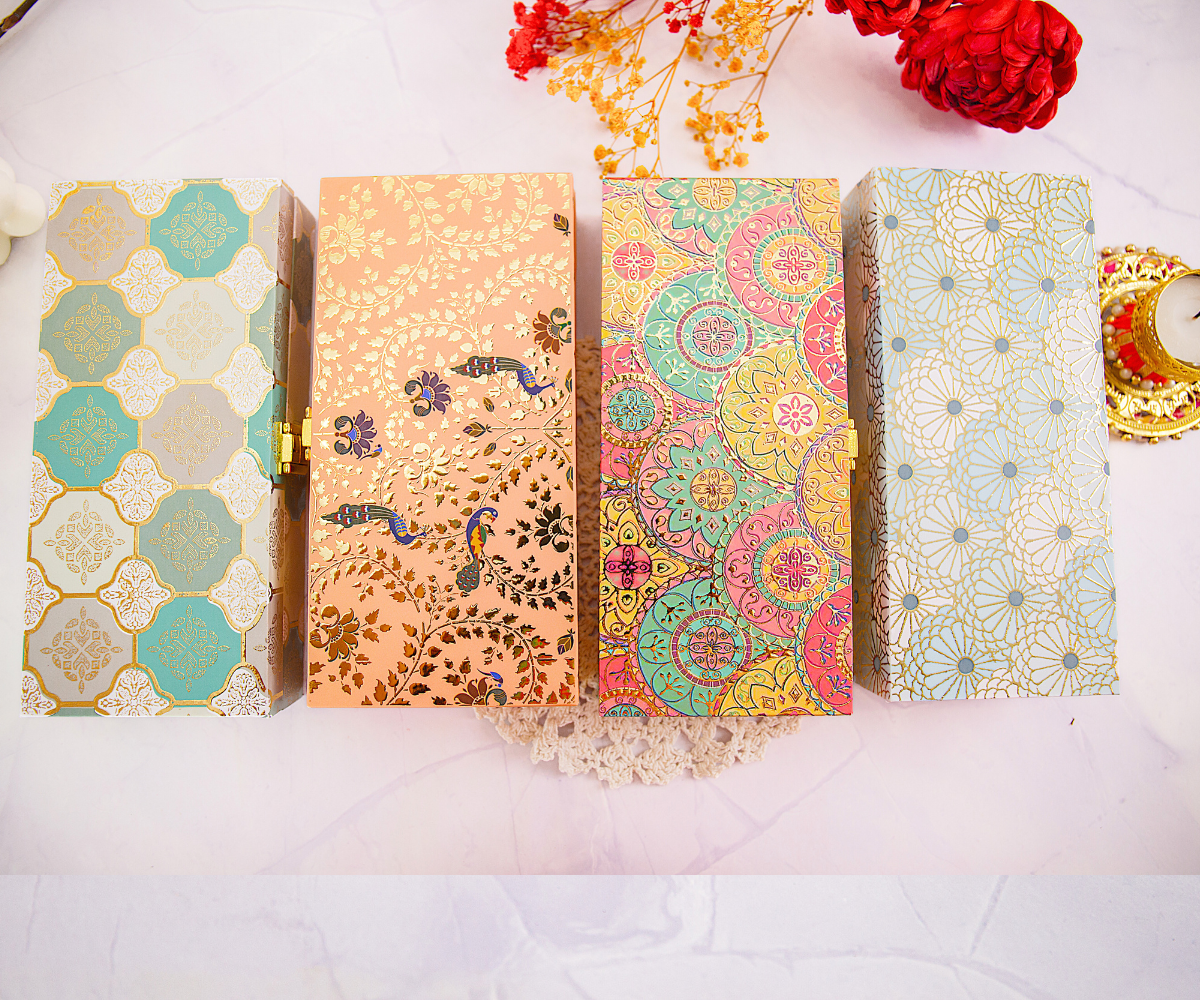 Handmade Pastel Blue Aesthetic Cash Box for Laddu Gopal Dress, Kanha Ji Poshak, Bal Gopal Dress - Perfect for Janmashtami Festival