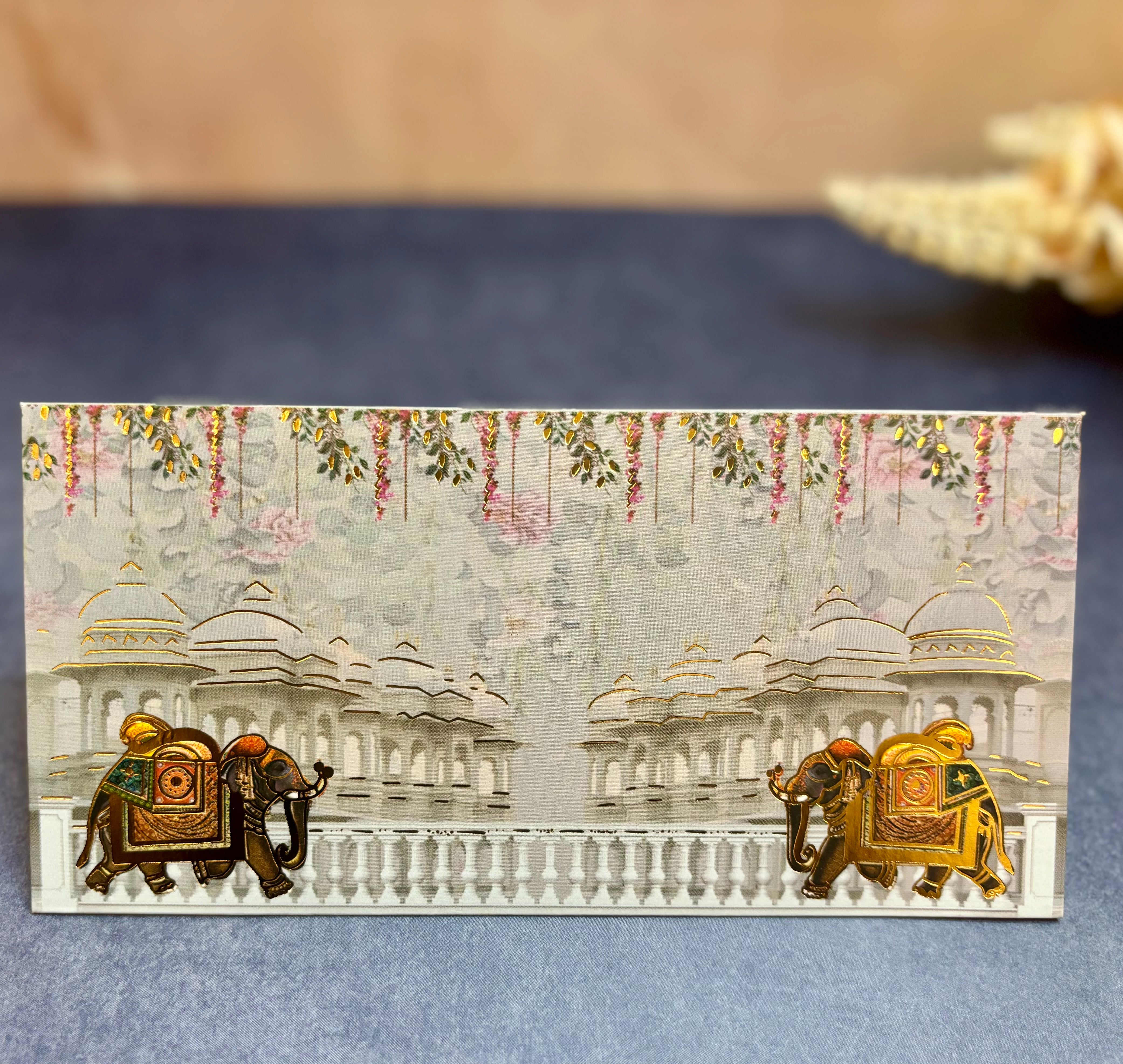 Artistic Goldfoil Paper Money Envelopes - Pack of 10 | Perfect for Janmashtami Celebrations, Laddu Gopal Dress, Kanha Ji Poshak & Bal Gopal Dress