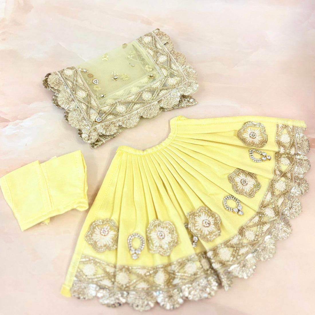 Handmade Designer Laddu Gopal Dress | Fancy Kanha Ji Poshak for Janmashtami | Bal Gopal & Krishna Ji Dress Collection