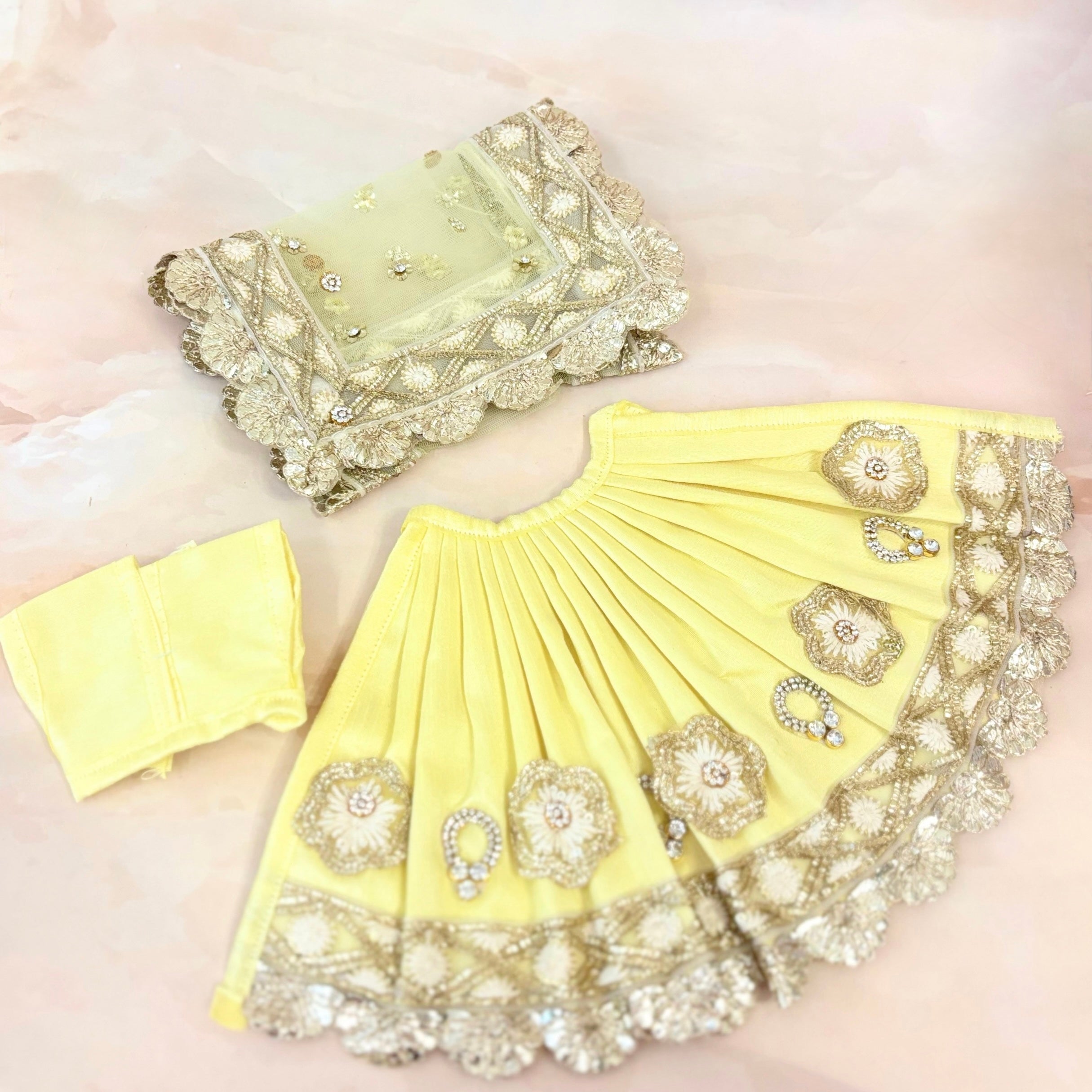 Handmade Designer Laddu Gopal Dress | Fancy Kanha Ji Poshak for Janmashtami | Bal Gopal & Krishna Ji Dress Collection