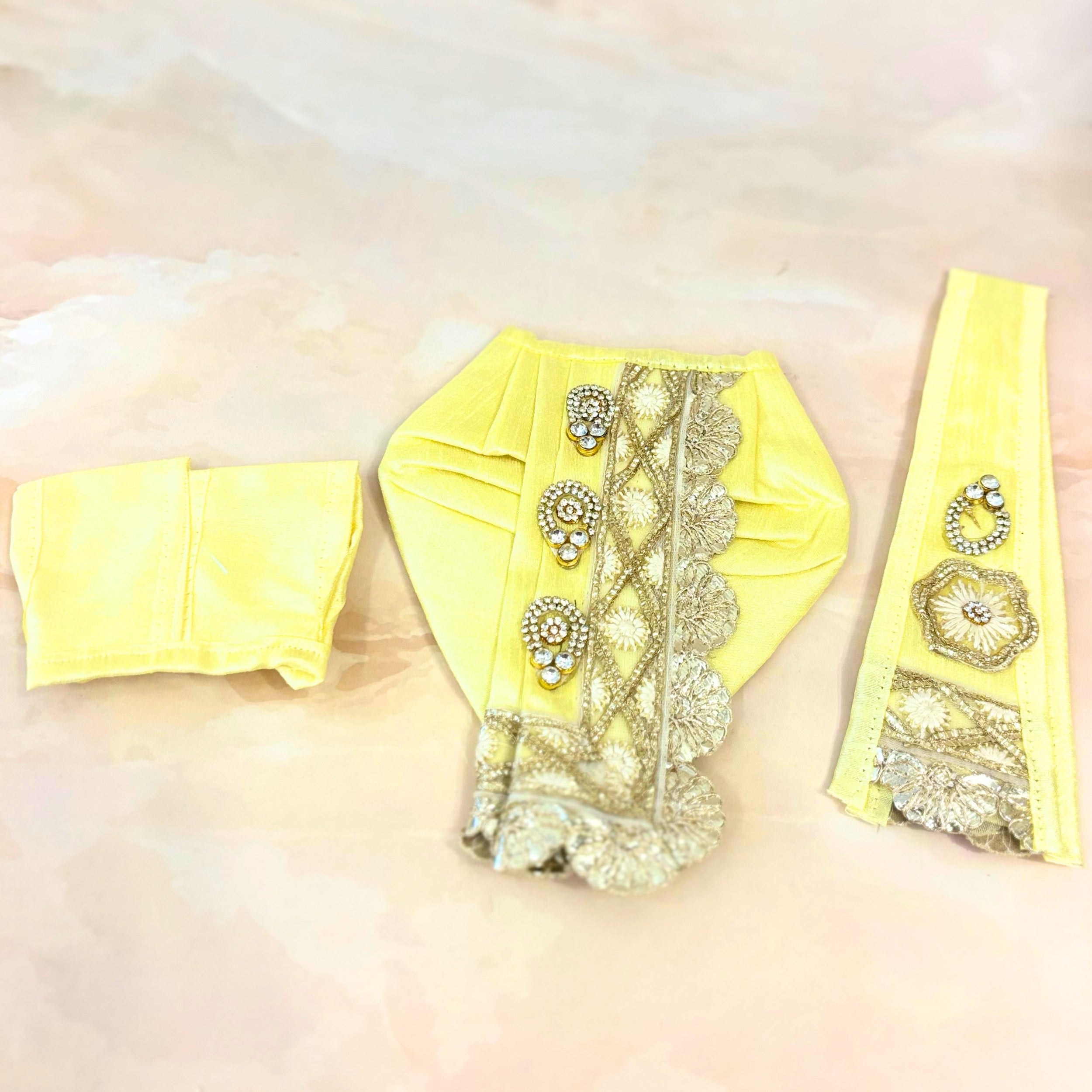 Handmade Designer Laddu Gopal Dress | Fancy Kanha Ji Poshak for Janmashtami | Bal Gopal & Krishna Ji Dress Collection