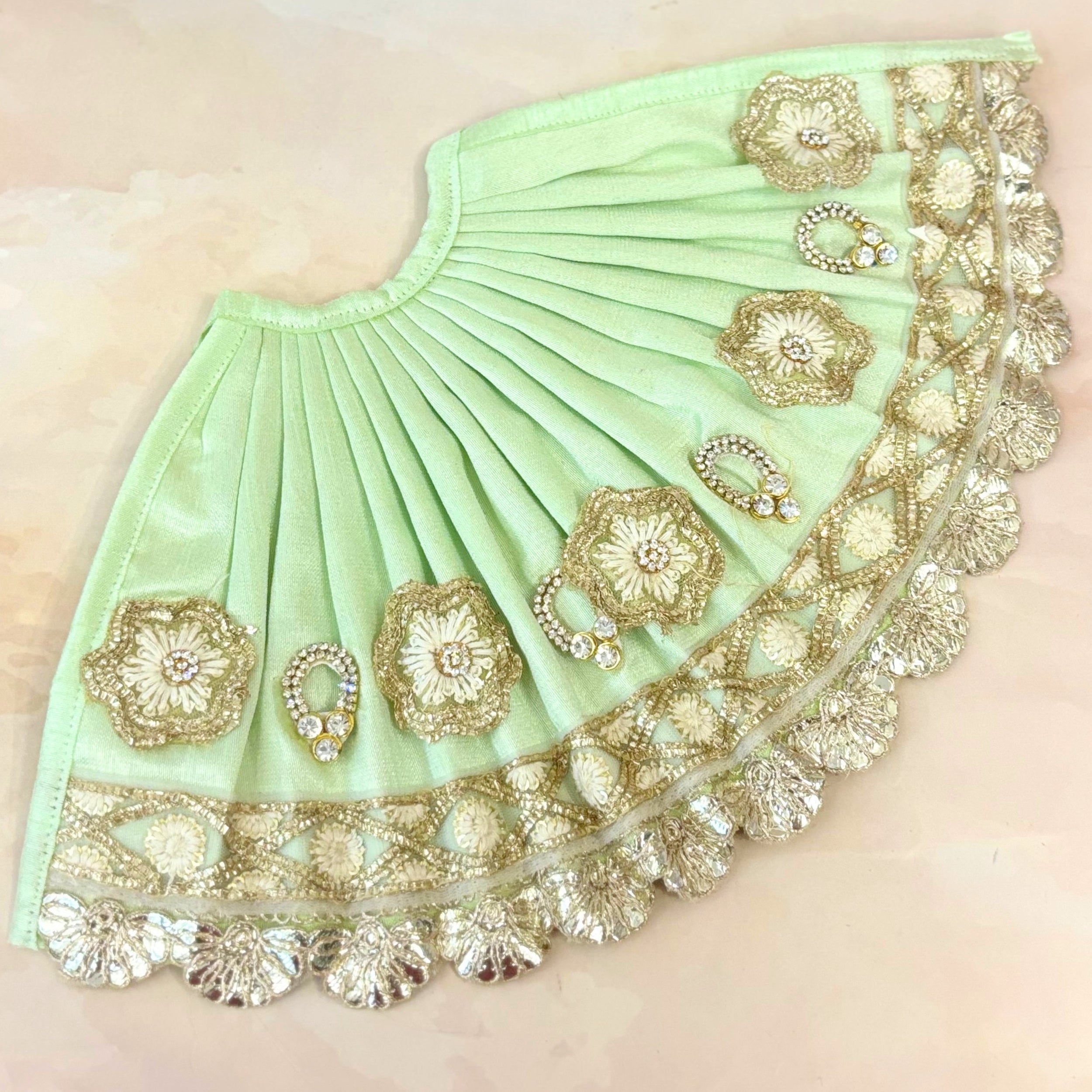 Handmade Designer Laddu Gopal Dress - Fancy Kanha Ji Poshak for Janmashtami, Bal Gopal Dress, Krishna Ji Dress, Perfect Festival Outfit