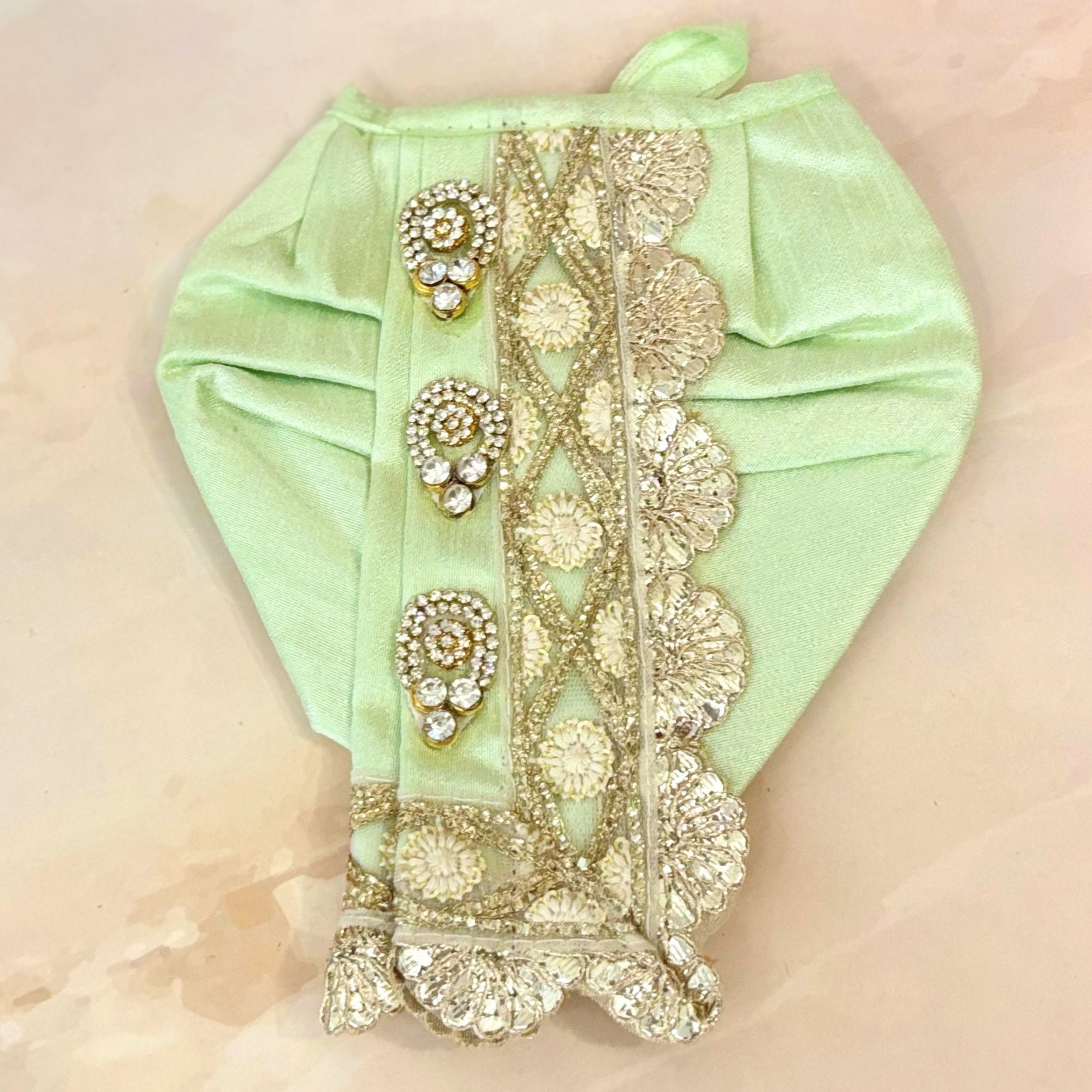 Handmade Designer Laddu Gopal Dress - Fancy Kanha Ji Poshak for Janmashtami, Bal Gopal Dress, Krishna Ji Dress, Perfect Festival Outfit