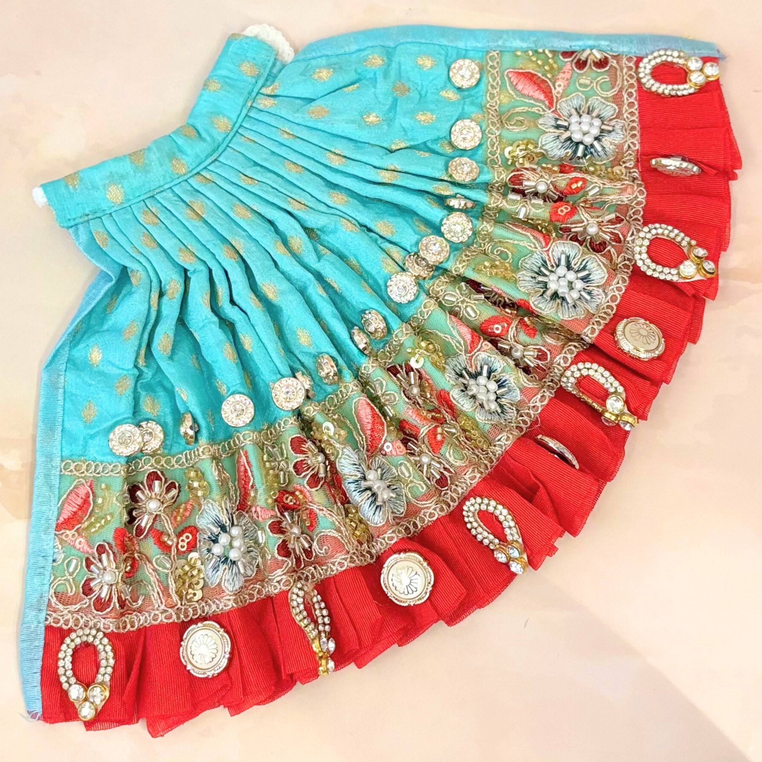 Handmade Designer Laddu Gopal Dress | Fancy Kanha Ji Poshak & Bal Gopal Outfit for Janmashtami Festival | Krishna Ji Dress Collection