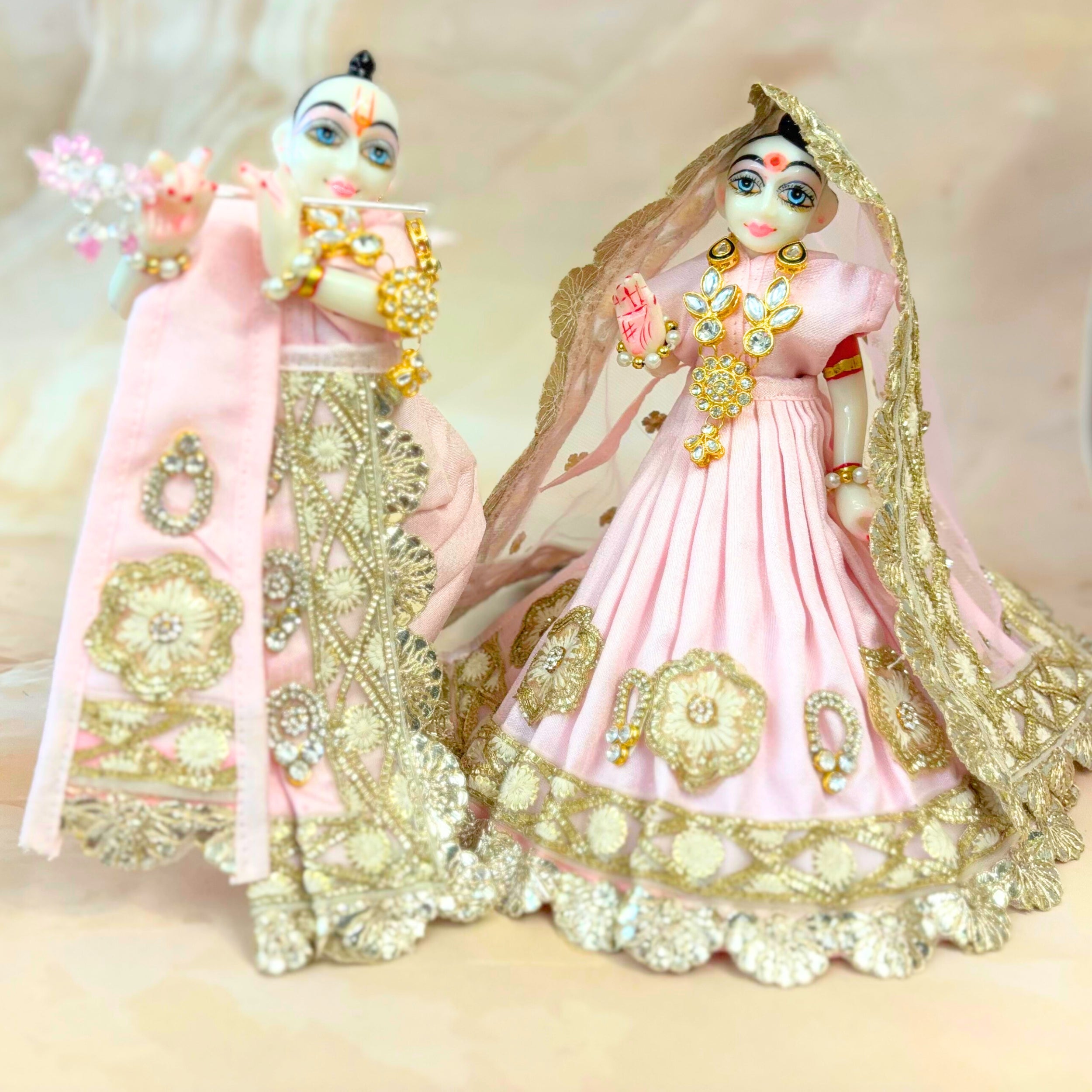 Handmade Designer Laddu Gopal Dress | Fancy Kanha Ji Poshak for Janmashtami | Bal Gopal & Krishna Ji Dress for Festivals