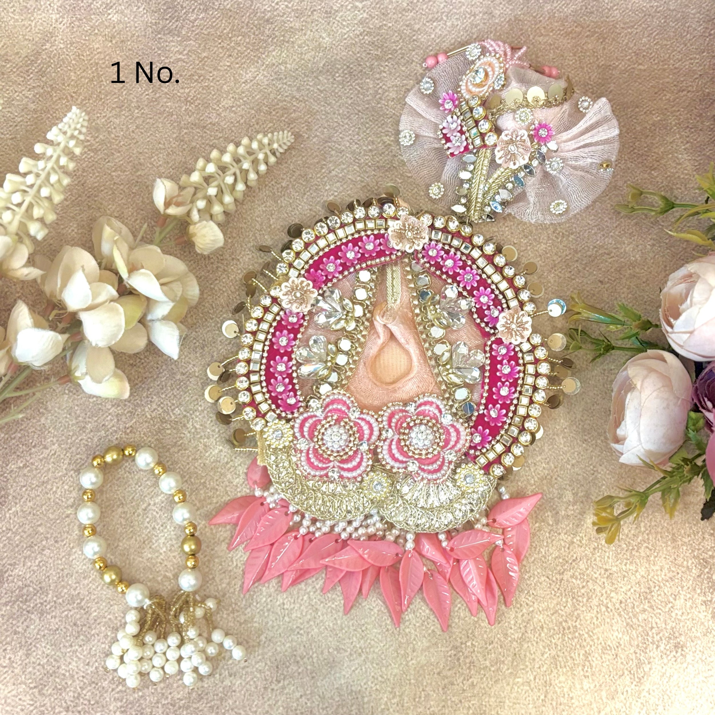 Handmade Designer Laddu Gopal Dress | Fancy Kanha Ji Poshak for Janmashtami | Bal Gopal & Krishna Ji Dress | Unique Festival Outfit
