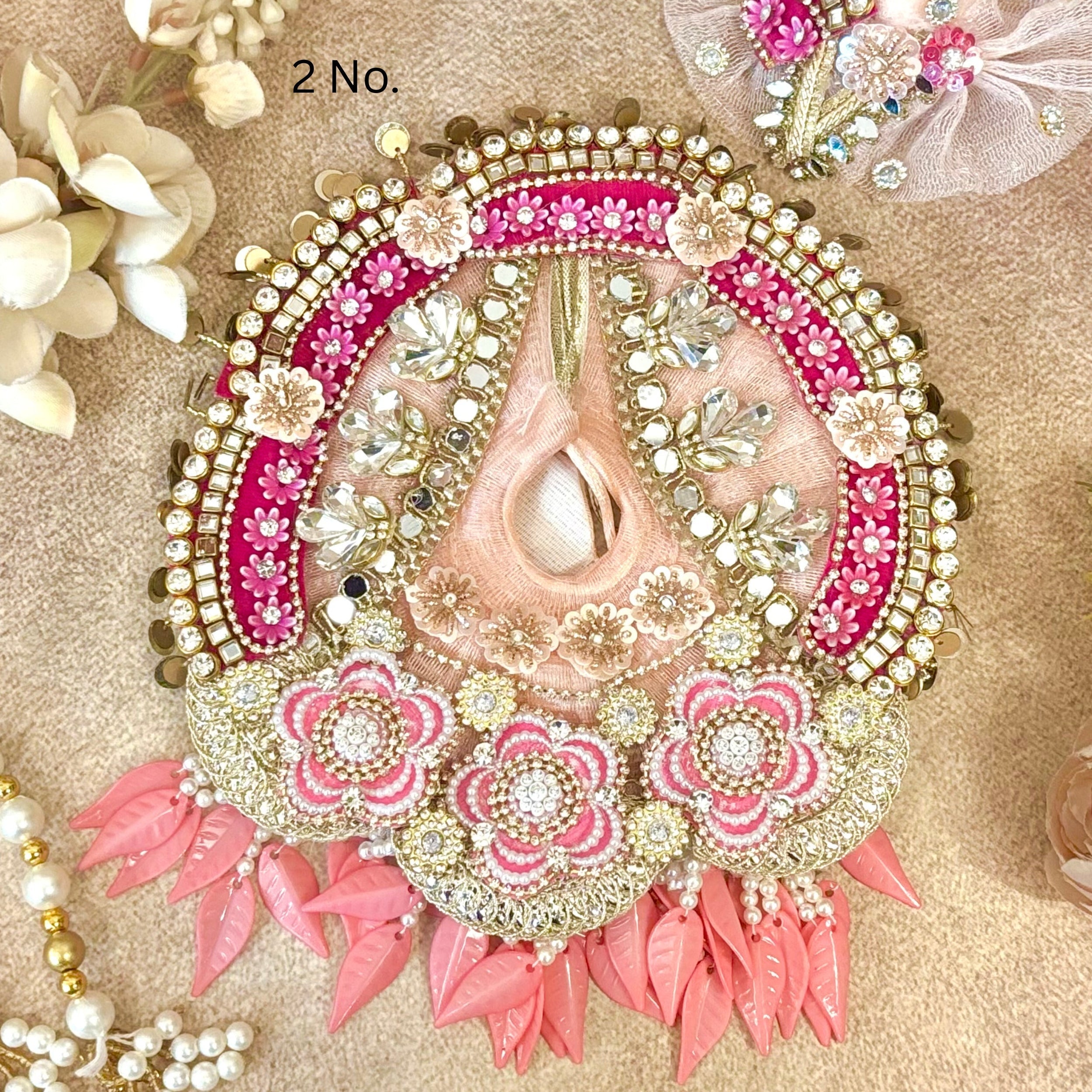 Handmade Designer Laddu Gopal Dress | Fancy Kanha Ji Poshak for Janmashtami | Bal Gopal & Krishna Ji Dress for Festivals