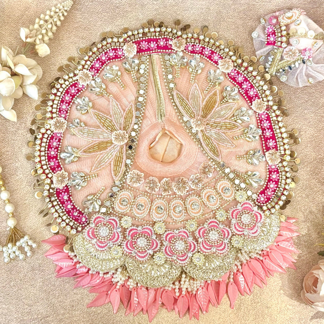 Handmade Designer Laddu Gopal Dress | Fancy Kanha Ji Poshak for Janmashtami | Bal Gopal & Krishna Ji Dress for Festivals