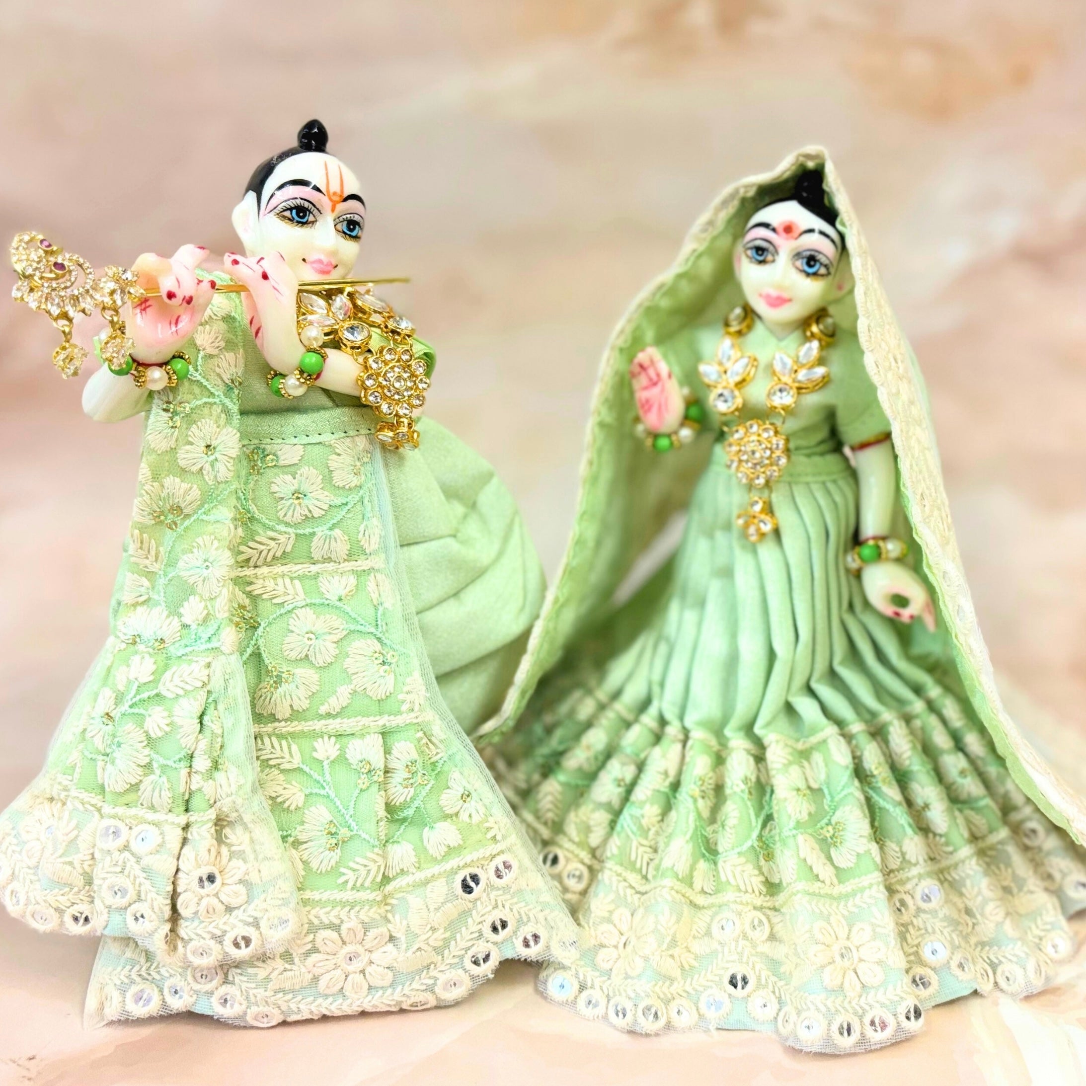Handmade Designer Laddu Gopal Dress | Fancy Kanha Ji Poshak & Bal Gopal Dress for Janmashtami Celebrations | Krishna Ji Dress for Festivals
