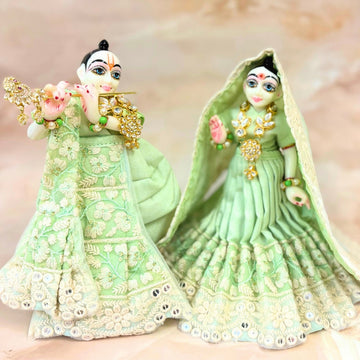Handmade Designer Laddu Gopal Dress | Fancy Kanha Ji Poshak & Bal Gopal Dress for Janmashtami Celebrations | Krishna Ji Dress for Festivals