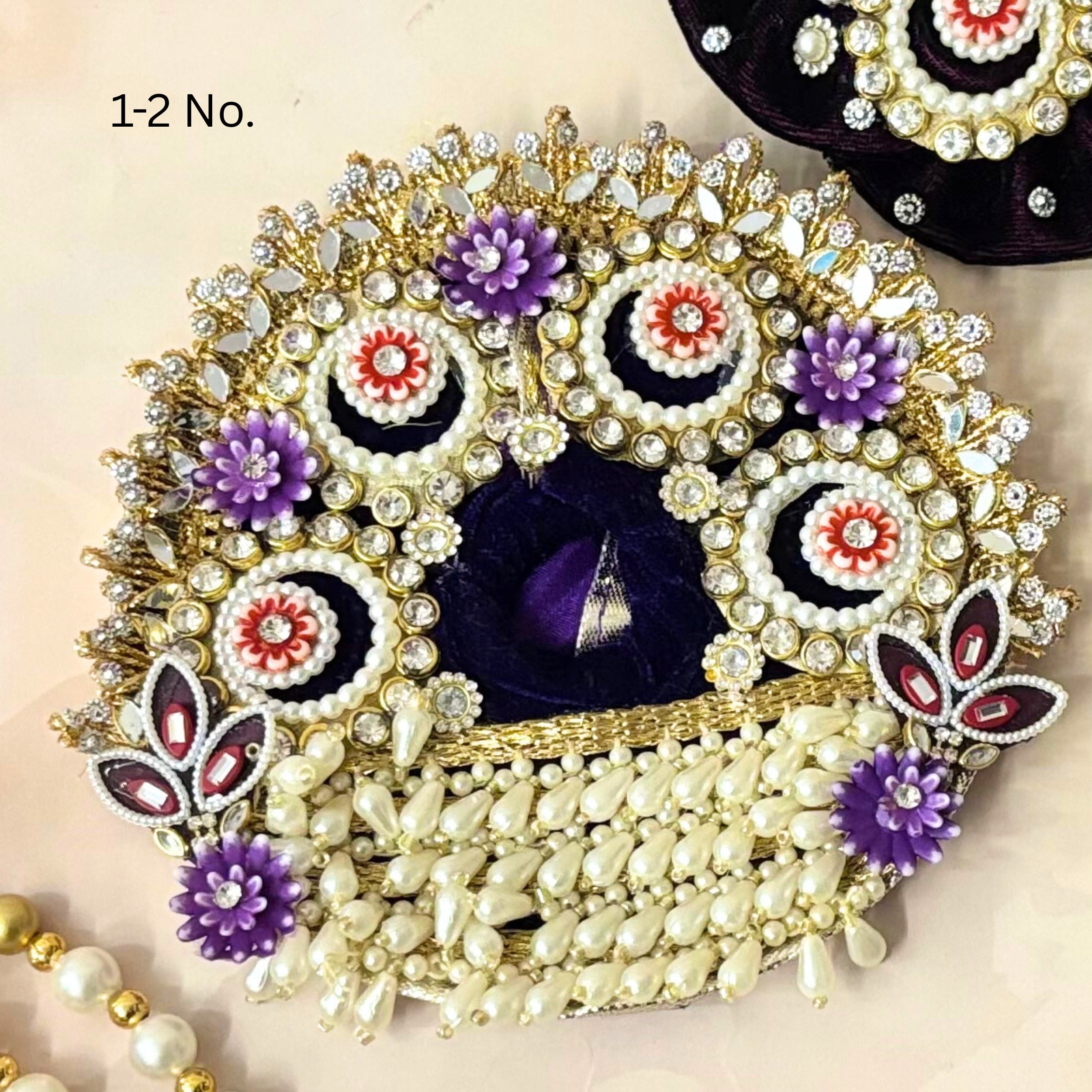 Handmade Designer Laddu Gopal Dress | Fancy Kanha Ji Poshak for Janmashtami | Bal Gopal & Krishna Ji Dress - Perfect Festival Attire