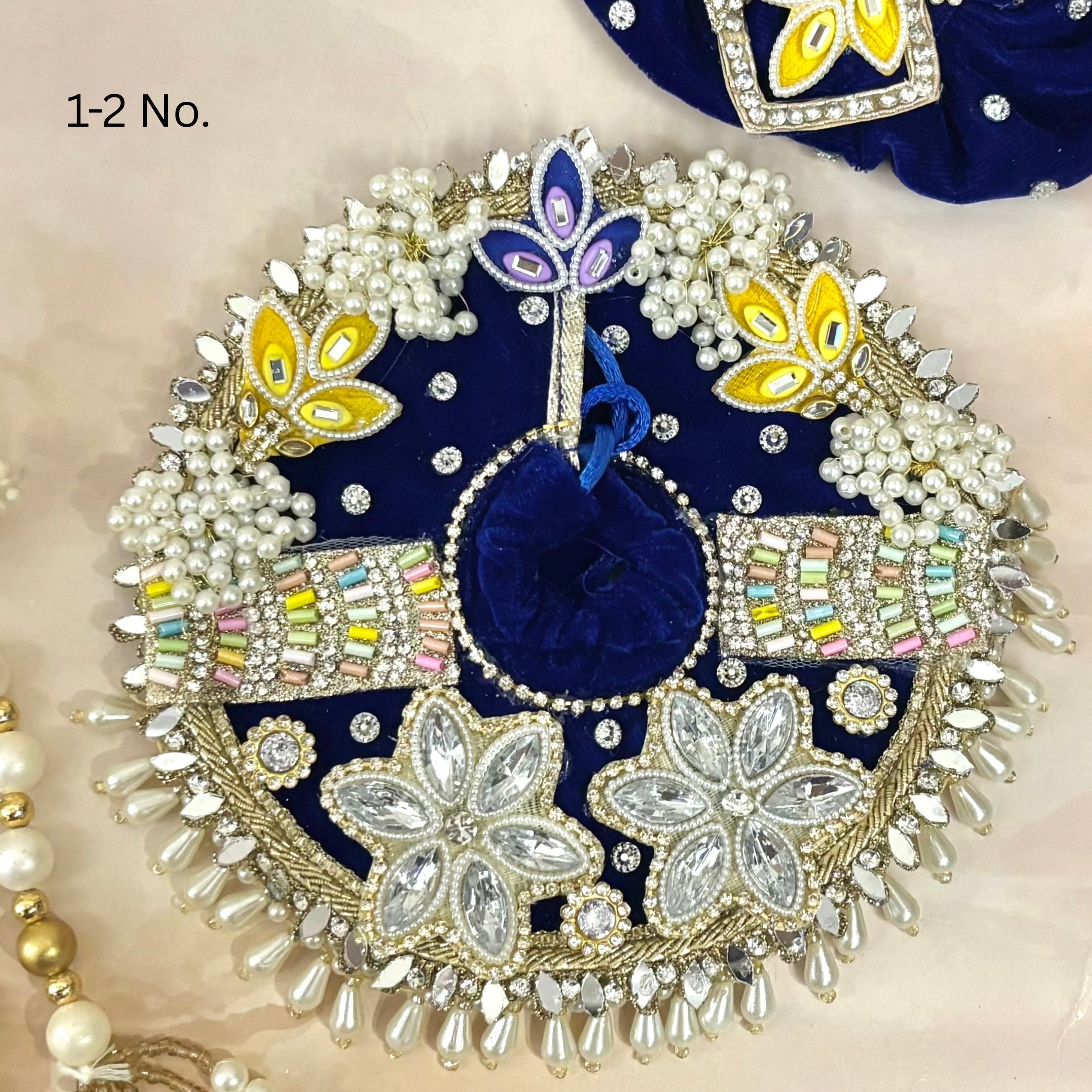 Handmade Designer Laddu Gopal Dress | Fancy Kanha Ji Poshak for Janmashtami | Bal Gopal & Krishna Ji Dress for Festivals