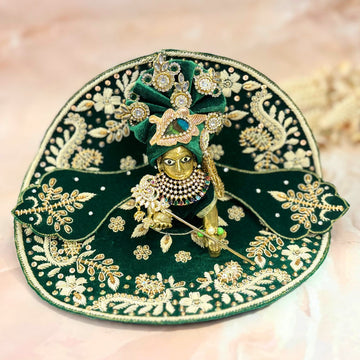 Handmade Designer Laddu Gopal Dress | Fancy Kanha Ji Poshak for Janmashtami | Bal Gopal & Krishna Ji Dress for Festivals