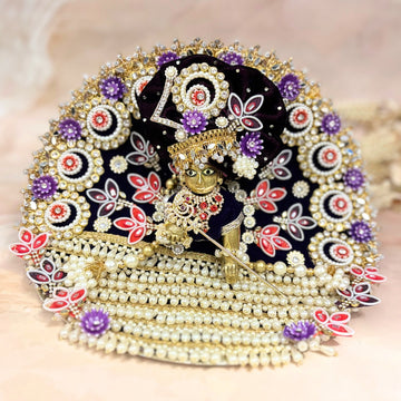 Handmade Designer Laddu Gopal Dress | Fancy Kanha Ji Poshak for Janmashtami | Bal Gopal & Krishna Ji Dress - Perfect Festival Attire