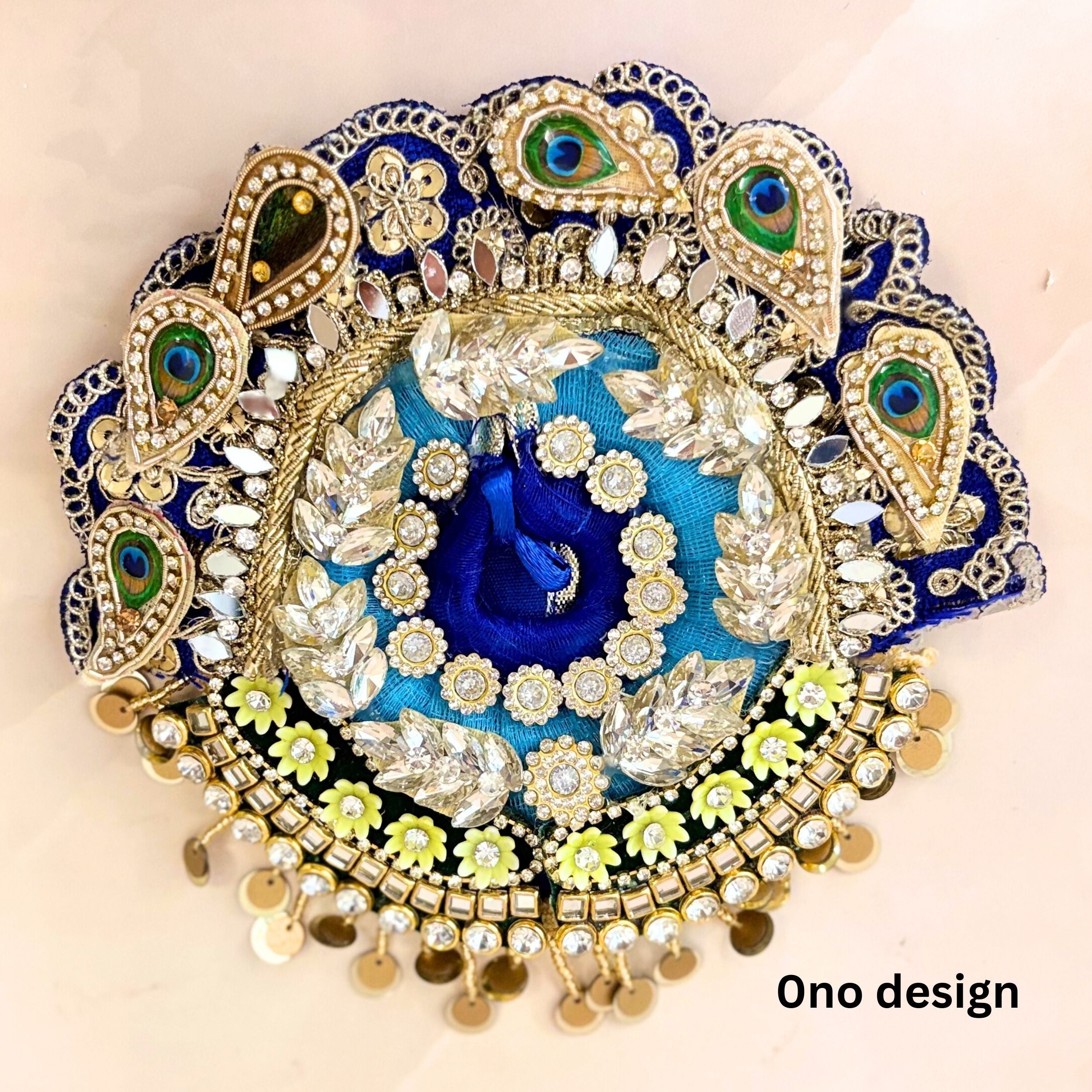 Handmade Designer Laddu Gopal Dress - Fancy Kanha Ji Poshak for Janmashtami, Bal Gopal Dress, Krishna Ji Dress, Perfect Festival Attire