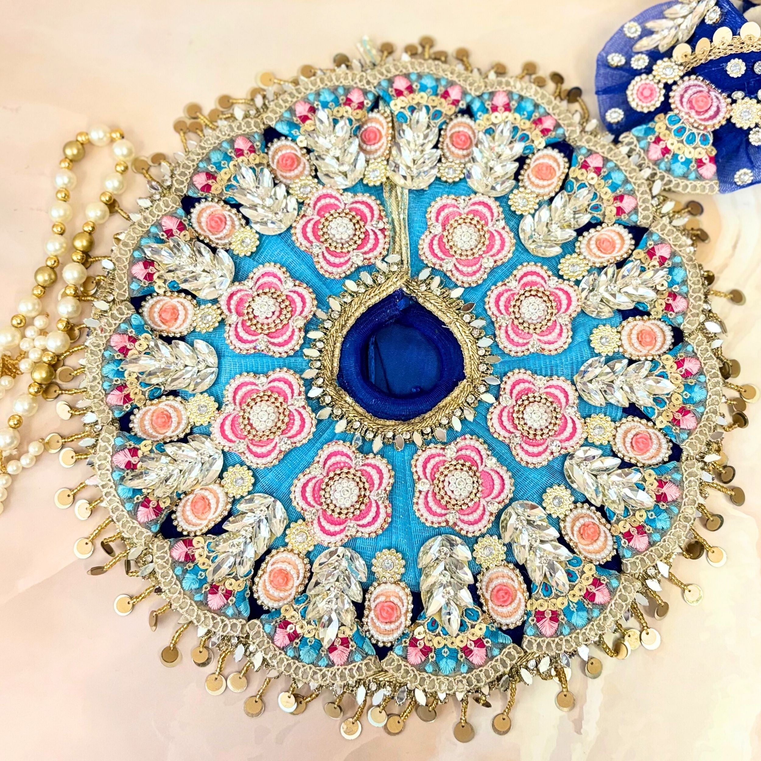 Handmade Designer Laddu Gopal Dress - Fancy Kanha Ji Poshak for Janmashtami | Bal Gopal & Krishna Ji Dress for Festivals
