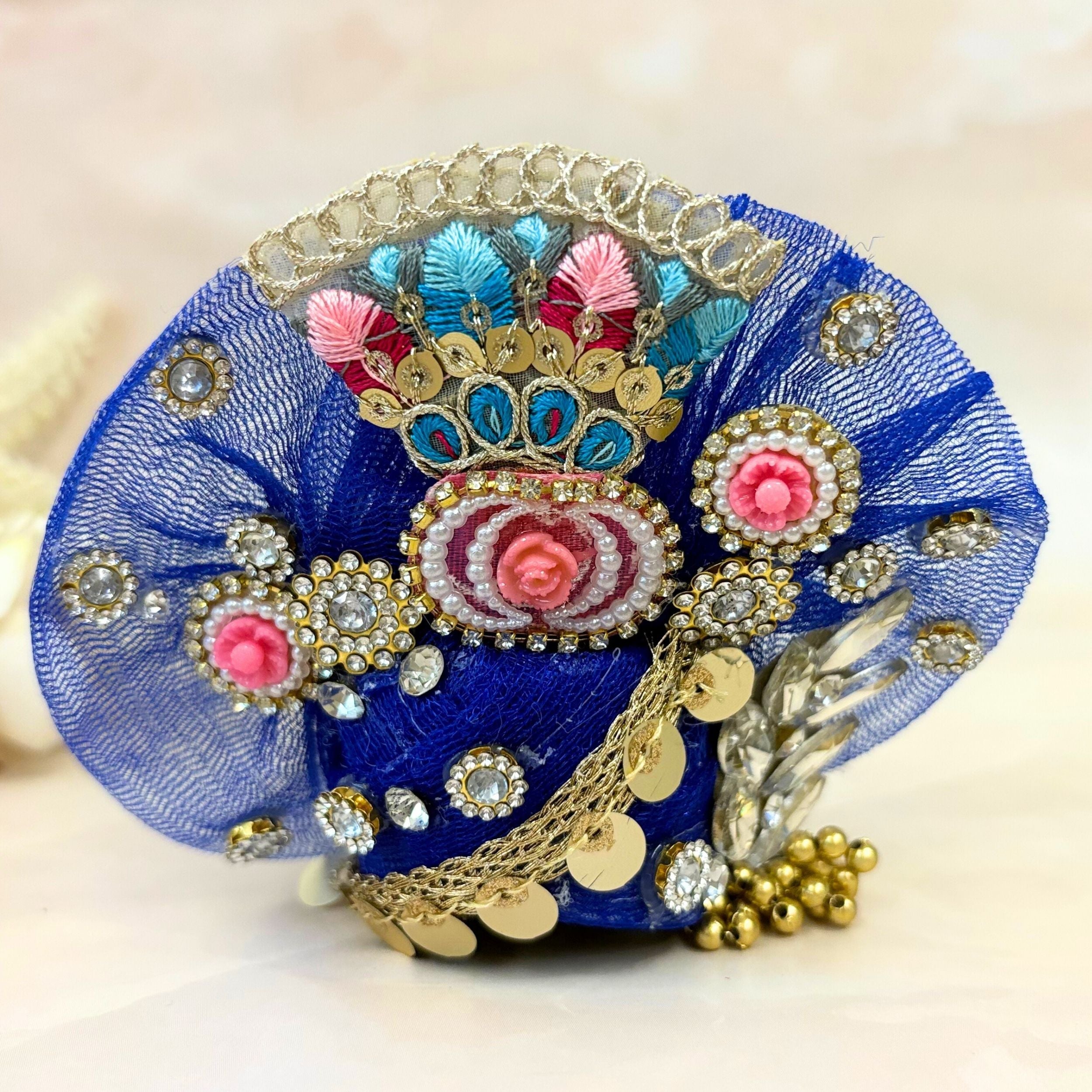 Handmade Designer Laddu Gopal Dress - Fancy Kanha Ji Poshak for Janmashtami | Bal Gopal & Krishna Ji Dress for Festivals