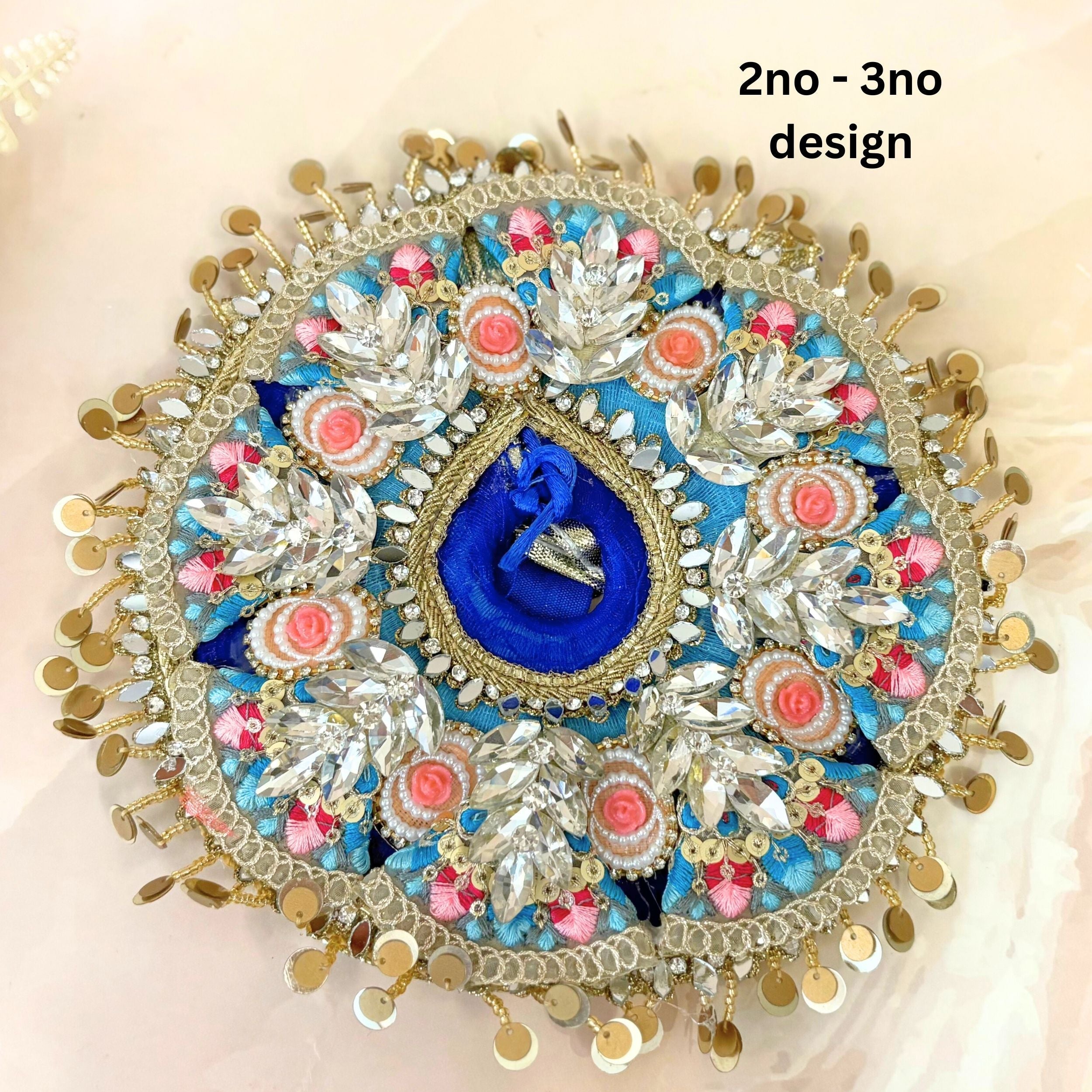 Handmade Designer Laddu Gopal Dress - Fancy Kanha Ji Poshak for Janmashtami | Bal Gopal & Krishna Ji Dress for Festivals
