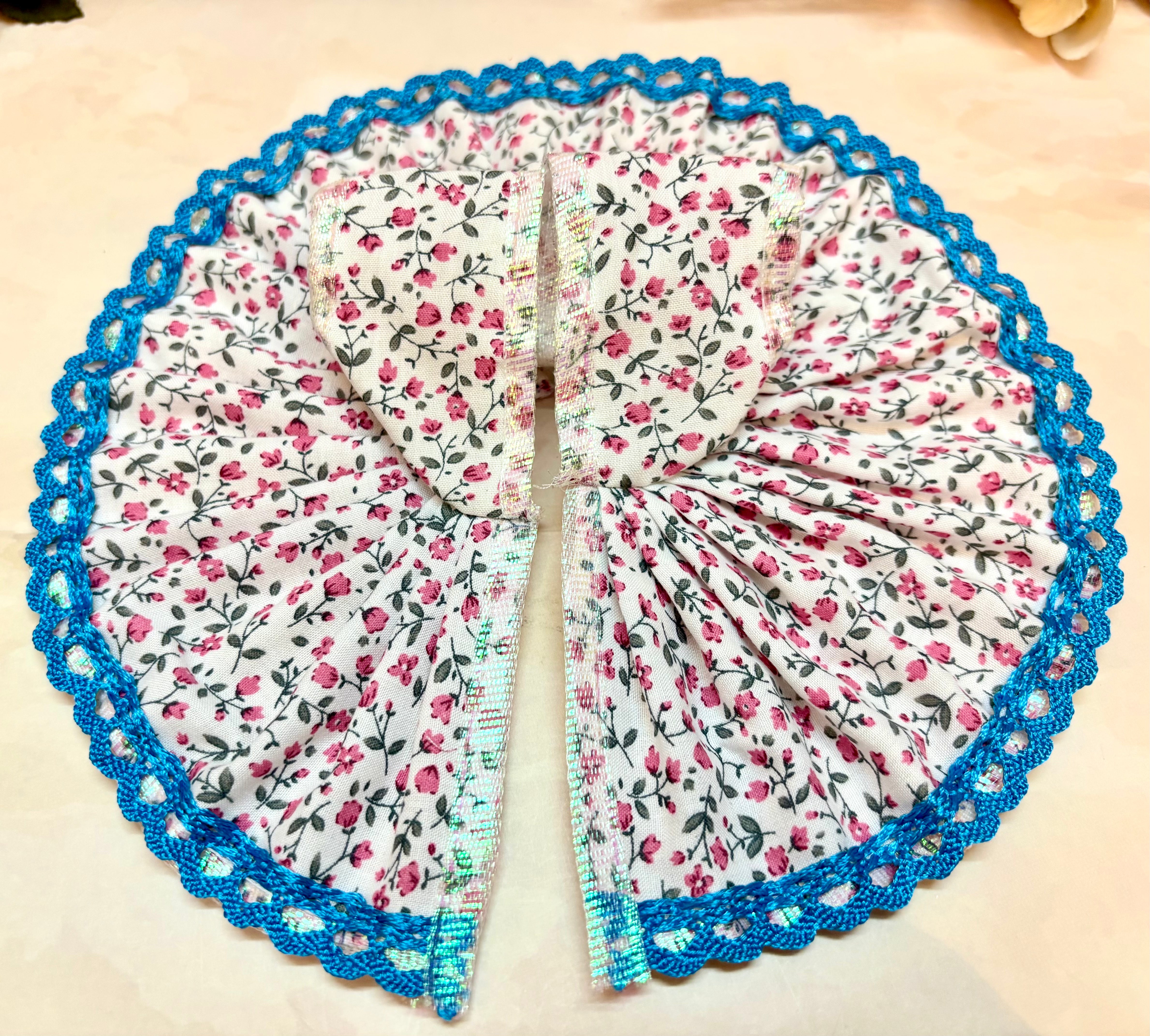 Handmade Laddu Gopal Cotton Dress - Pack of 2, Designer Kanha Ji Poshak for Janmashtami, Fancy Bal Gopal Dress in Mixed Colors