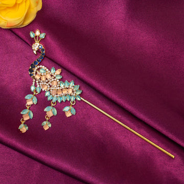 Handmade Mor Pankh Laddu Gopal Dress - Designer Kanha Ji Poshak & Bal Gopal Fancy Dress for Janmashtami Festival