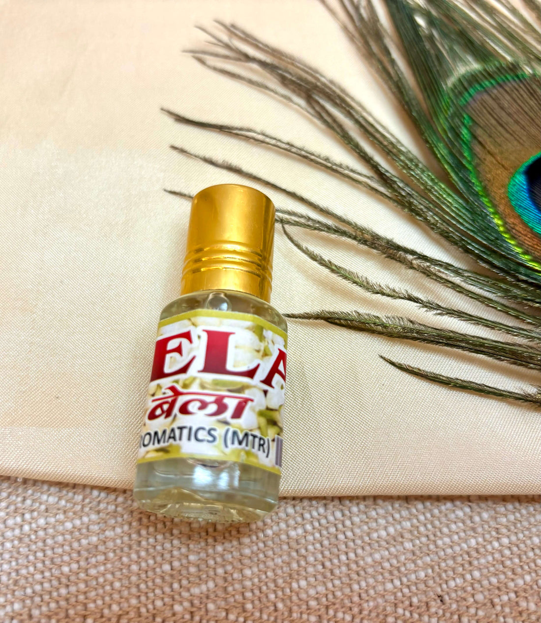 Handmade Bela Attar / Ittar for Laddu Gopal Ji - Designer Fancy Dress & Poshak for Janmashtami, Bal Gopal & Kanha Ji