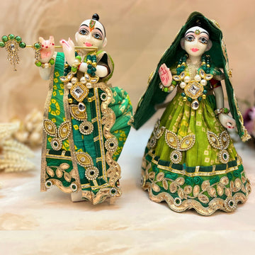 Handmade Designer Laddu Gopal Dress | Fancy Kanha Ji Poshak for Janmashtami | Bal Gopal & Krishna Ji Dress for Festivals