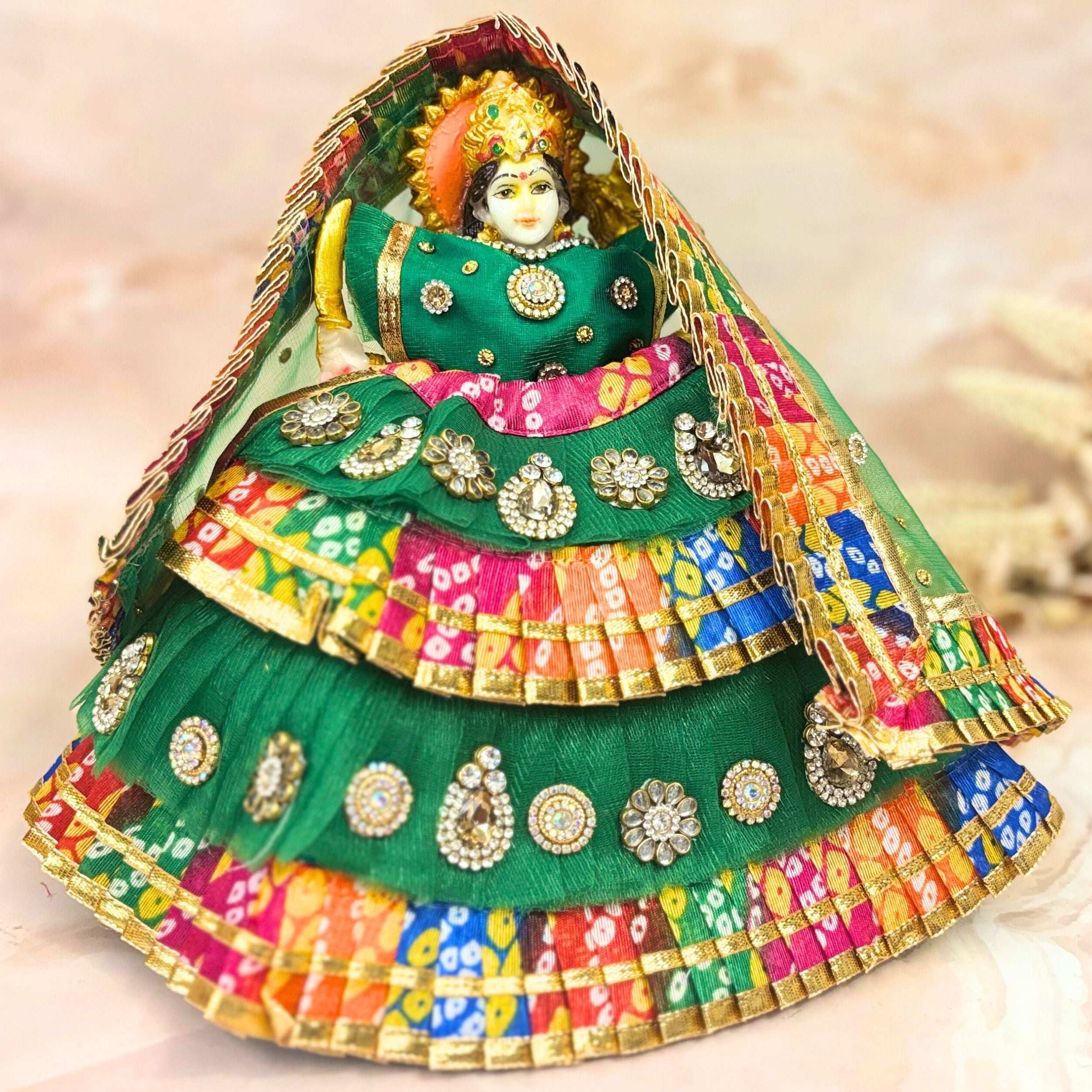 Handmade Designer Laddu Gopal Dress | Fancy Kanha Ji Poshak for Janmashtami | Bal Gopal & Krishna Ji Dress for Festivals
