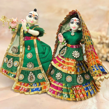 Handmade Designer Laddu Gopal Dress - Fancy Kanha Ji Poshak for Janmashtami, Bal Gopal Dress, Krishna Ji Dress, Festival Wear