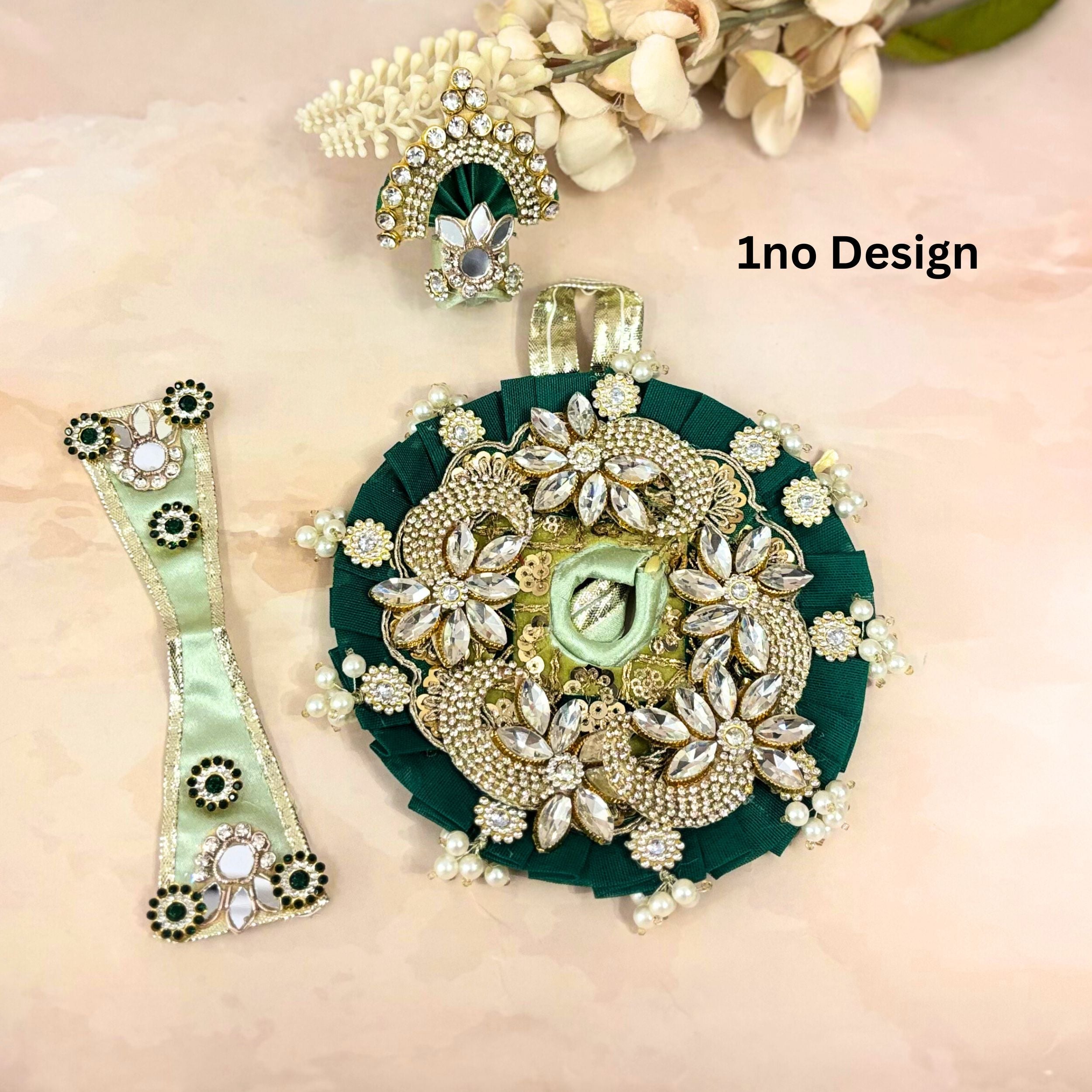 Handmade Designer Laddu Gopal Dress | Fancy Kanha Ji Poshak for Janmashtami | Bal Gopal & Krishna Ji Dress for Festivals