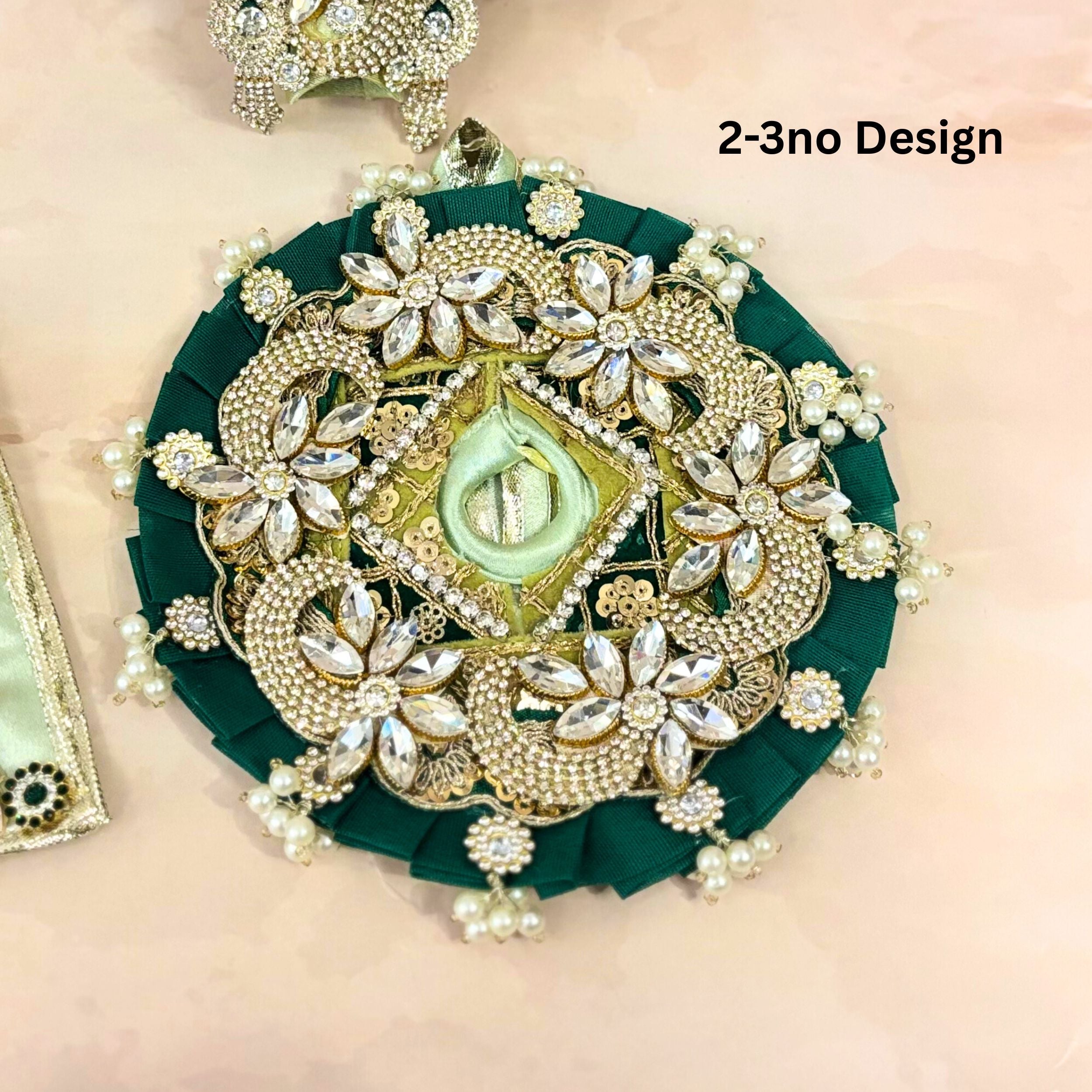 Handmade Laddu Gopal Dress - Designer Kanha Ji Poshak for Janmashtami | Fancy Bal Gopal Dress & Krishna Ji Dress for Festivals
