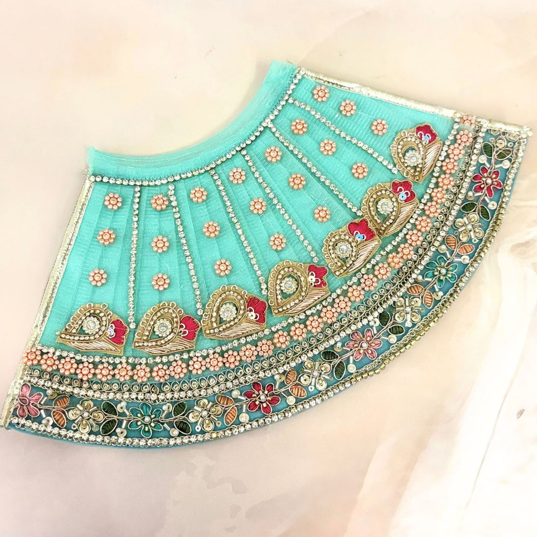 Handmade Designer Laddu Gopal Dress | Fancy Kanha Ji Poshak for Janmashtami | Bal Gopal & Krishna Ji Dress for Festivals